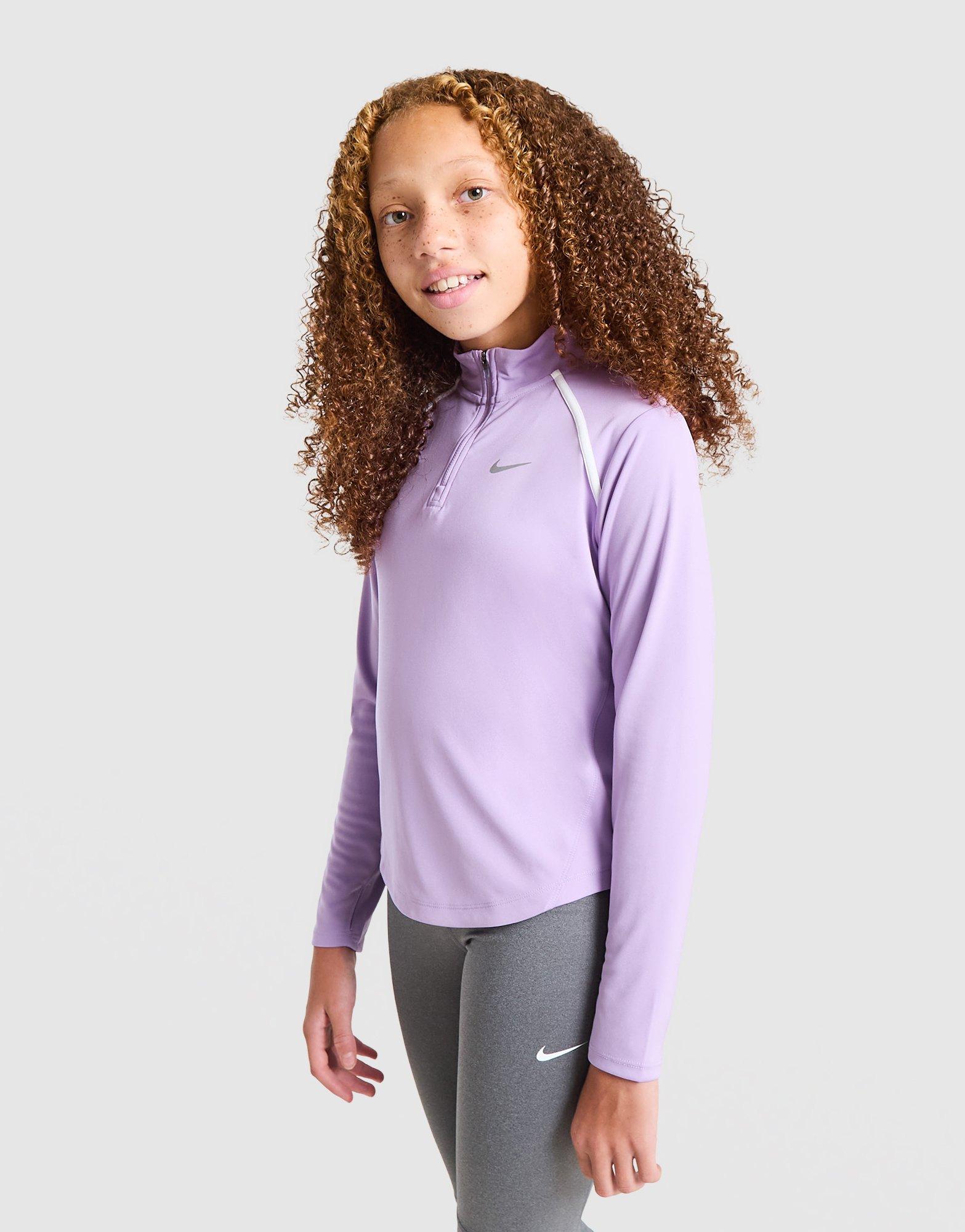 Nike Girls' Tempo 1/2 Zip Top Junior