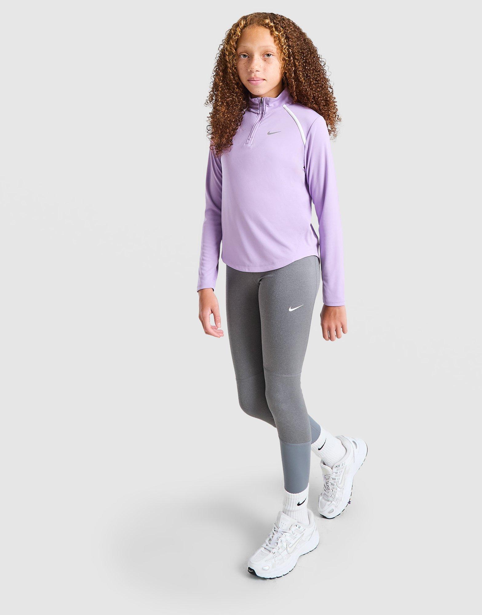 Nike Girls' Tempo 1/2 Zip Top Junior