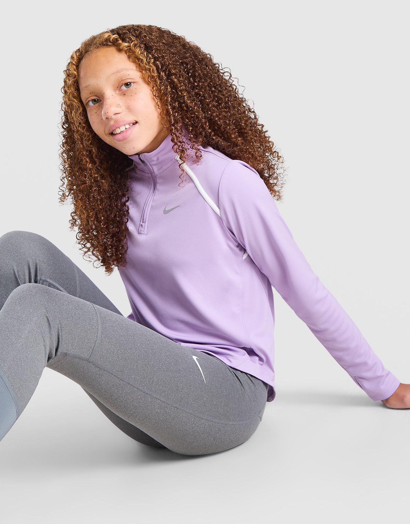 Nike Girls' Tempo 1/2 Zip Top Junior