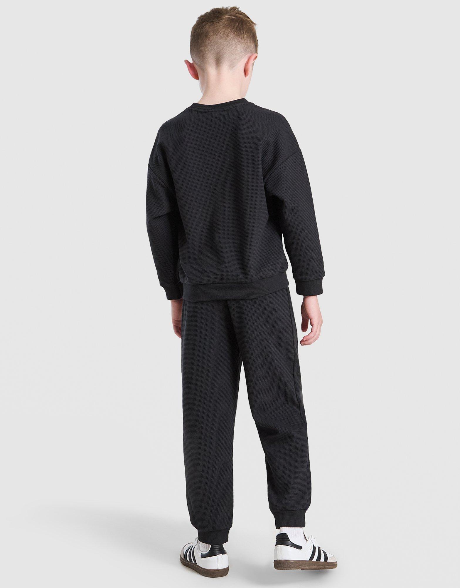 adidas Originals Waffle Crew/Joggers Set Children