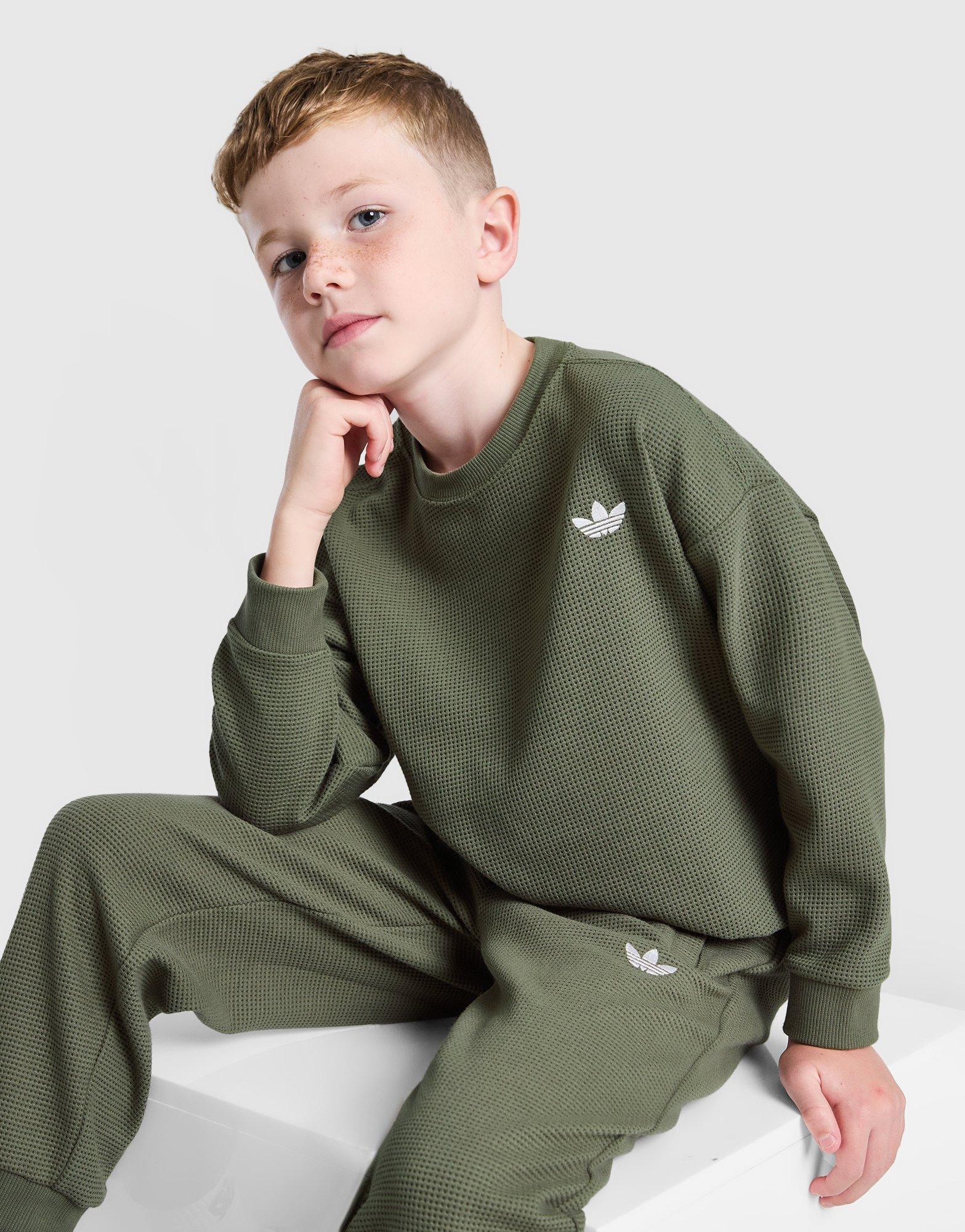 adidas Waffle Crew Tracksuit Set Children's