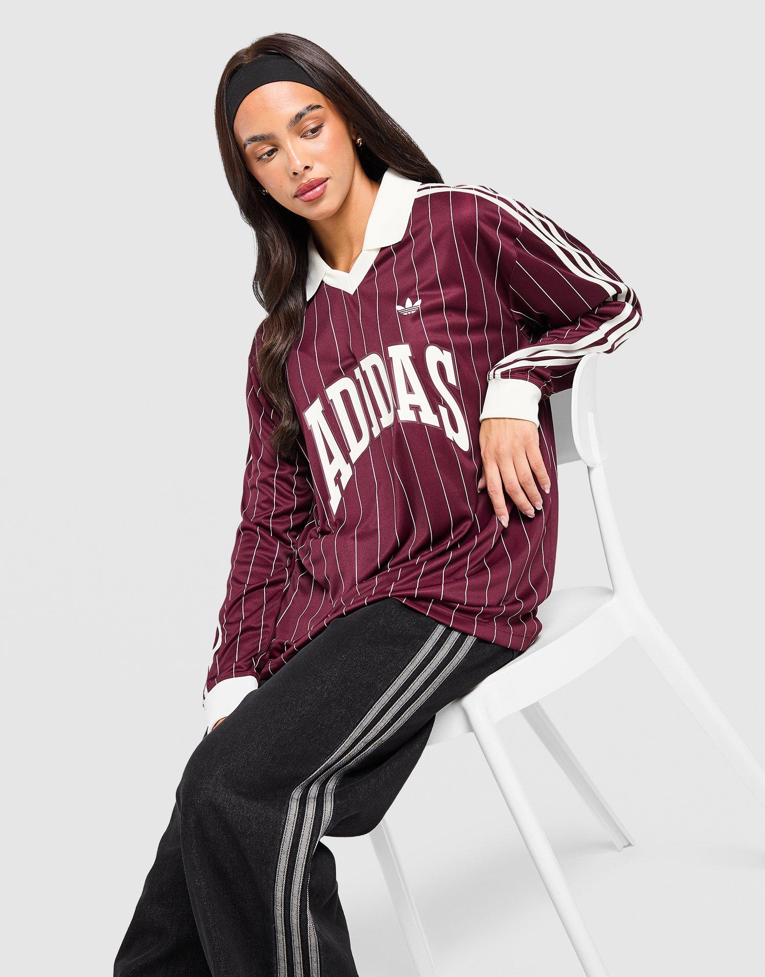 adidas Originals Pinstripe Long Sleeve Jersey