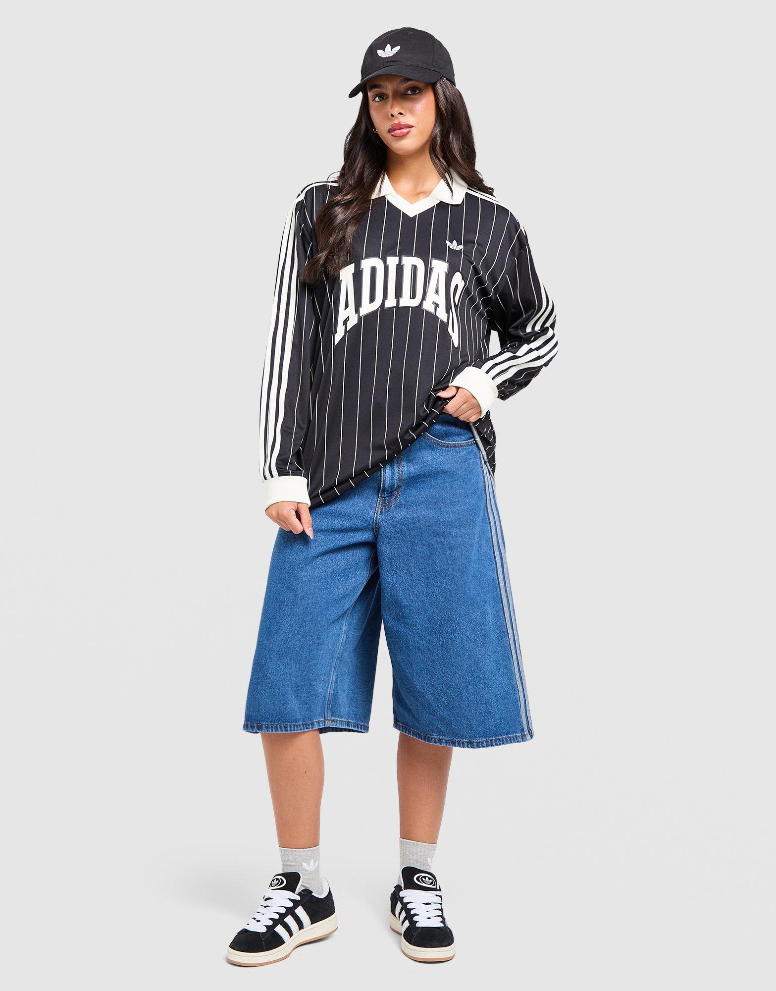 adidas Originals Pinstripe Long Sleeve Jersey