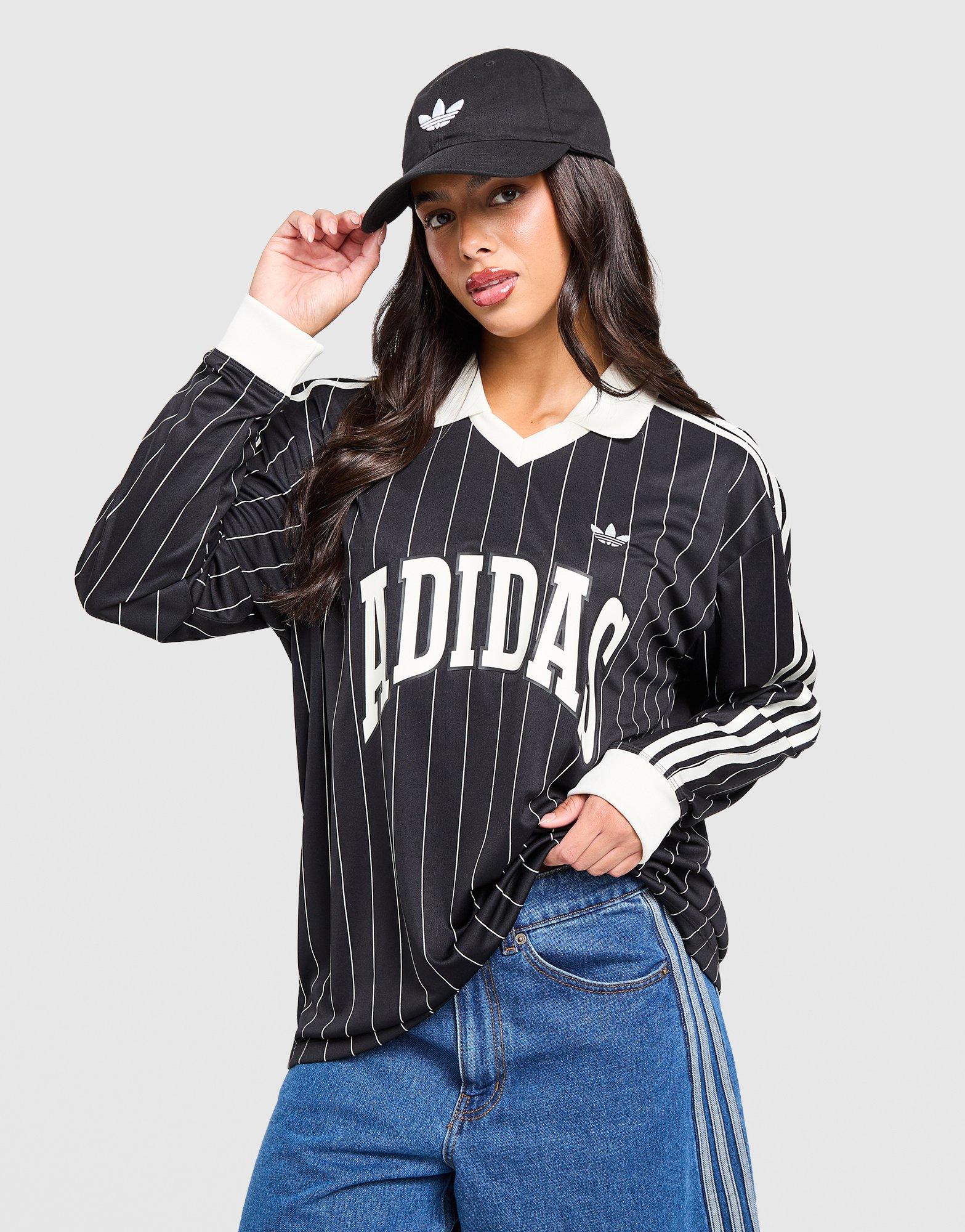 adidas Originals Pinstripe Long Sleeve Jersey