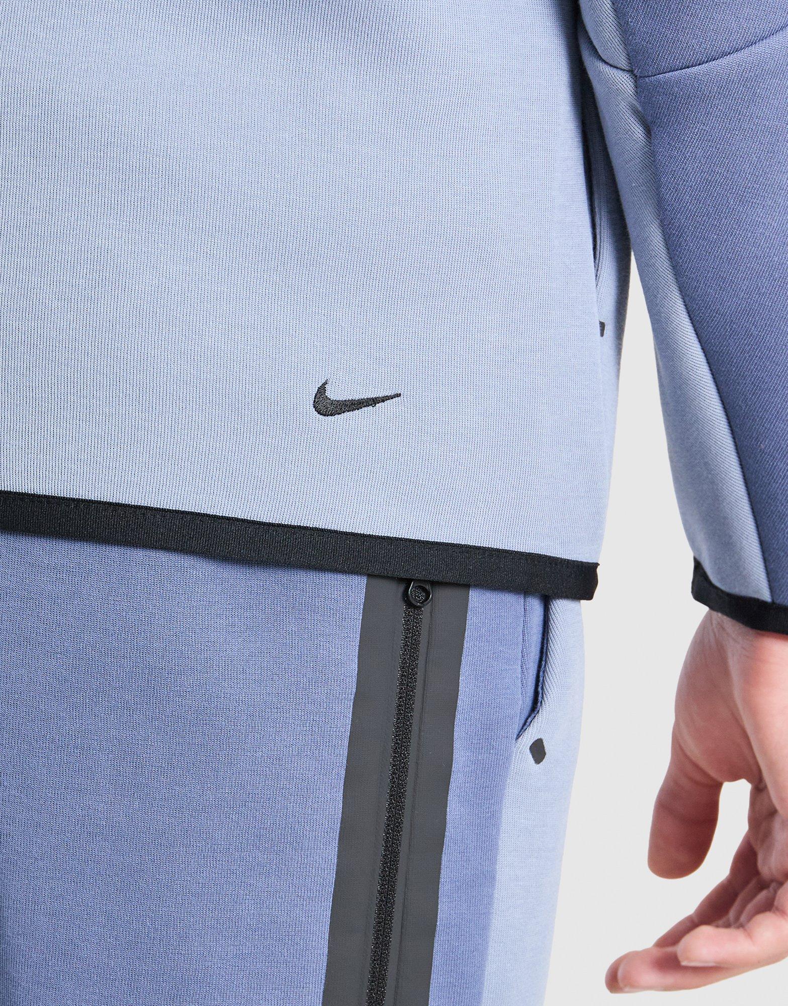 Nike Tech Fleece Full Zip Colour Block Hoodie Junior