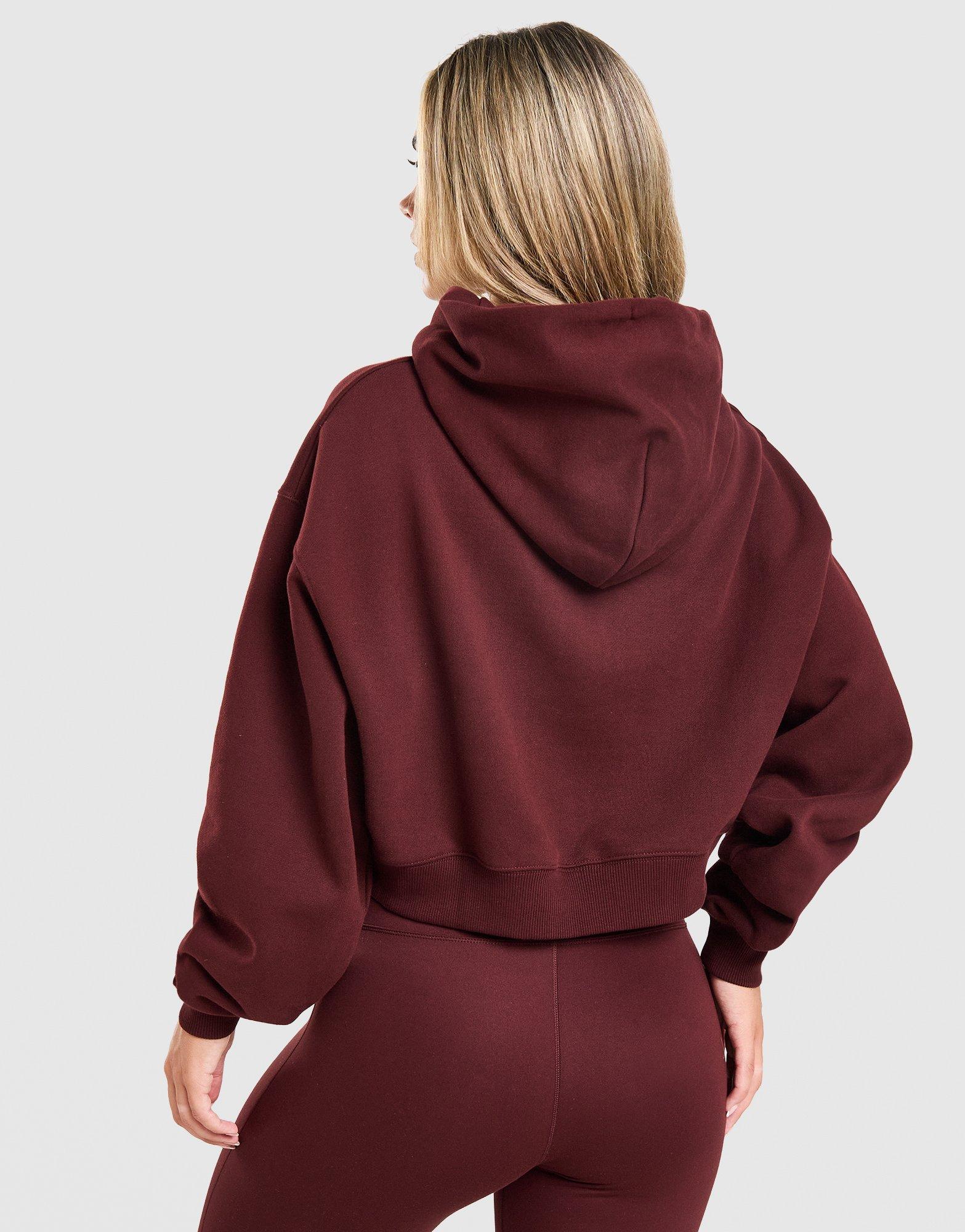 Nike Sweat à capuche court Studio Fleece zippé