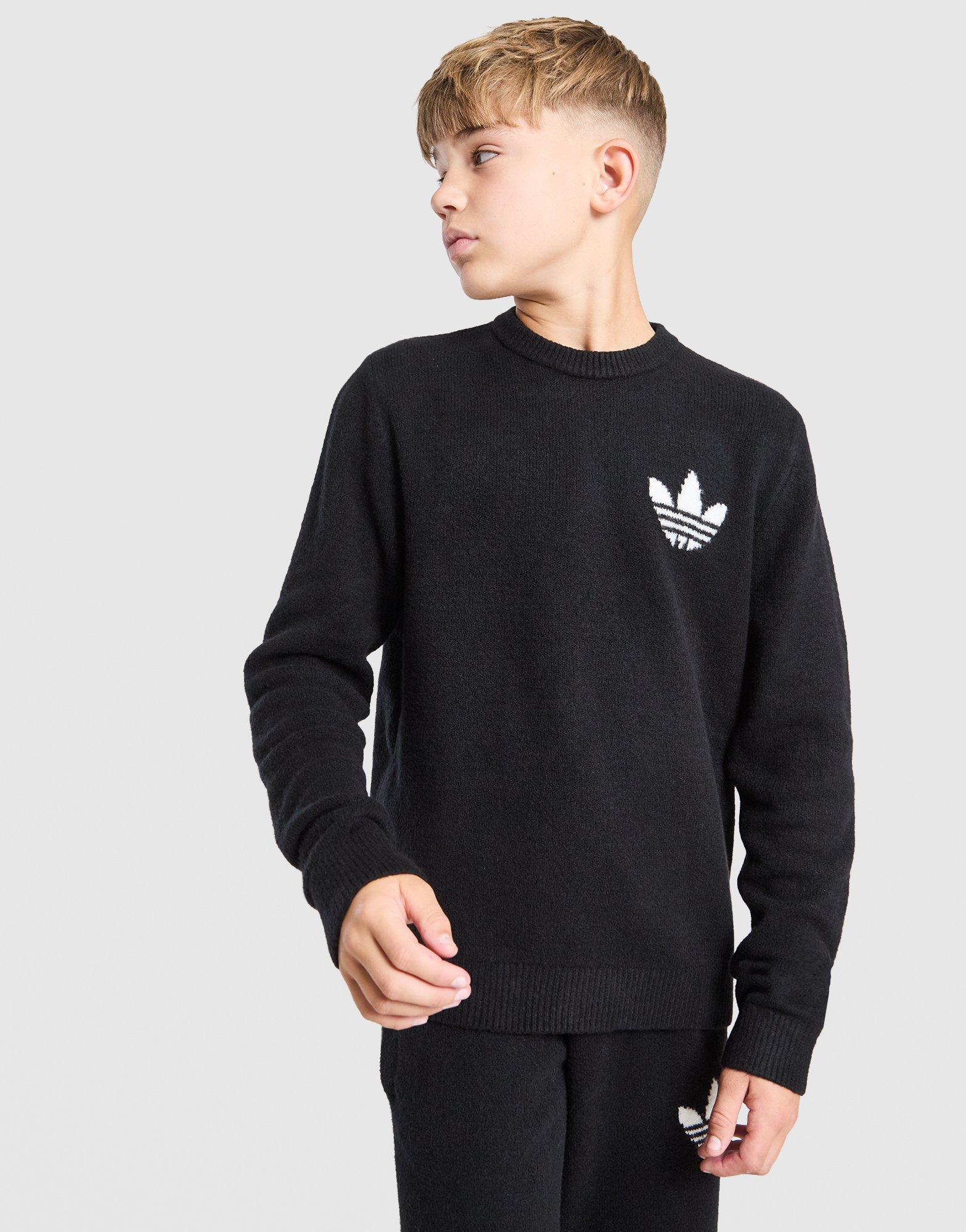 adidas Originals Knit Crew Sweatshirt Junior
