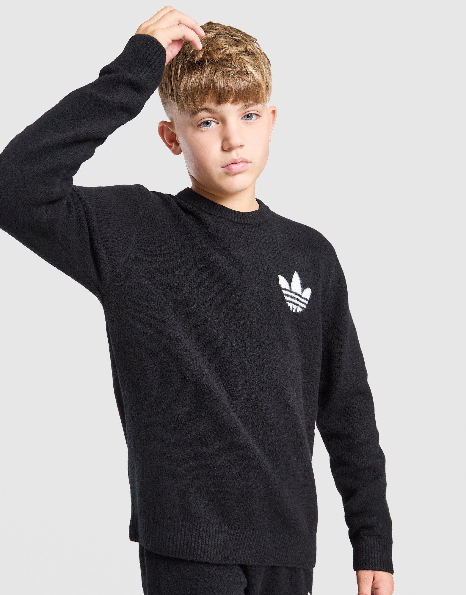 adidas Originals Knit Crew Sweatshirt Junior