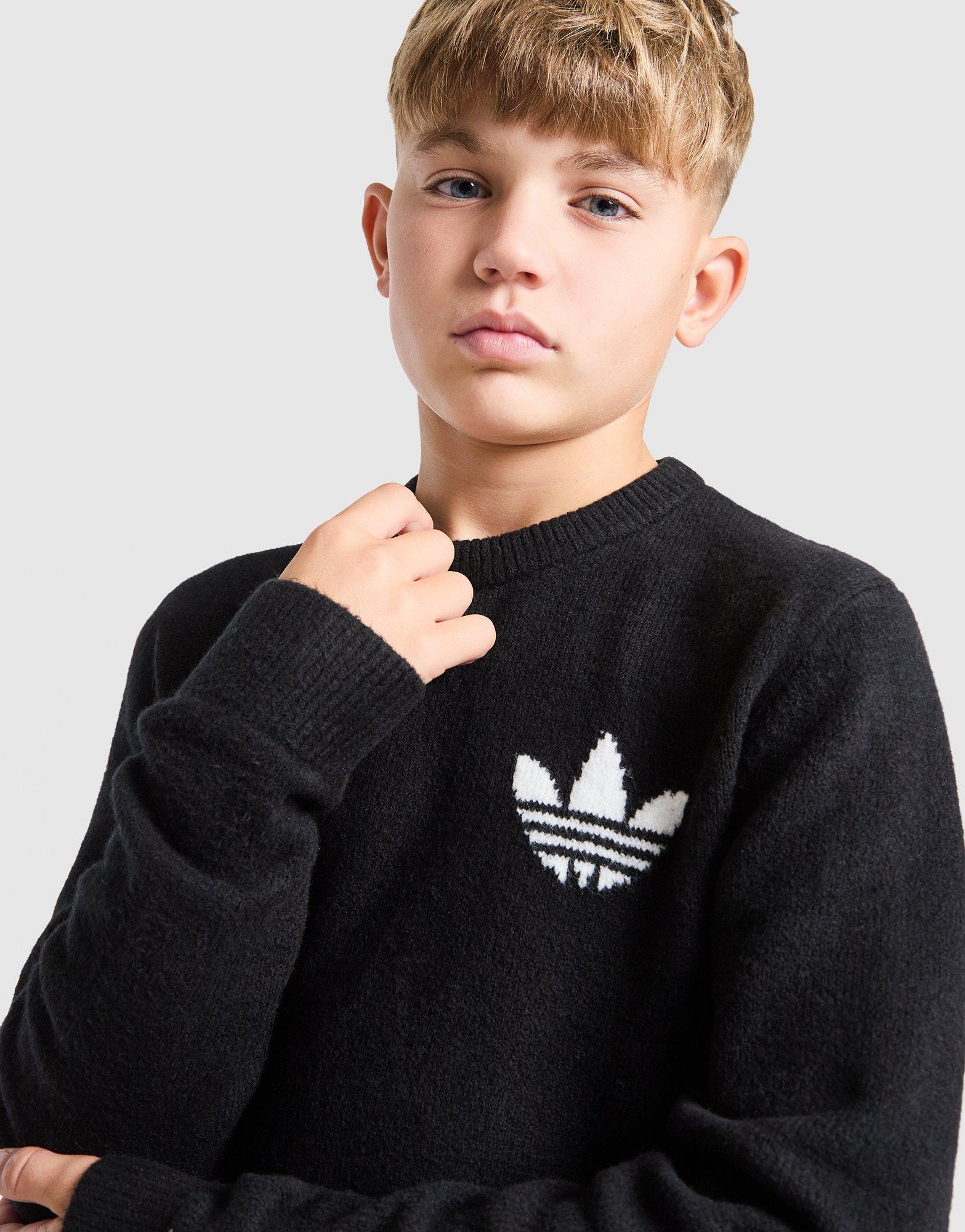 adidas Originals Knit Crew Sweatshirt Junior