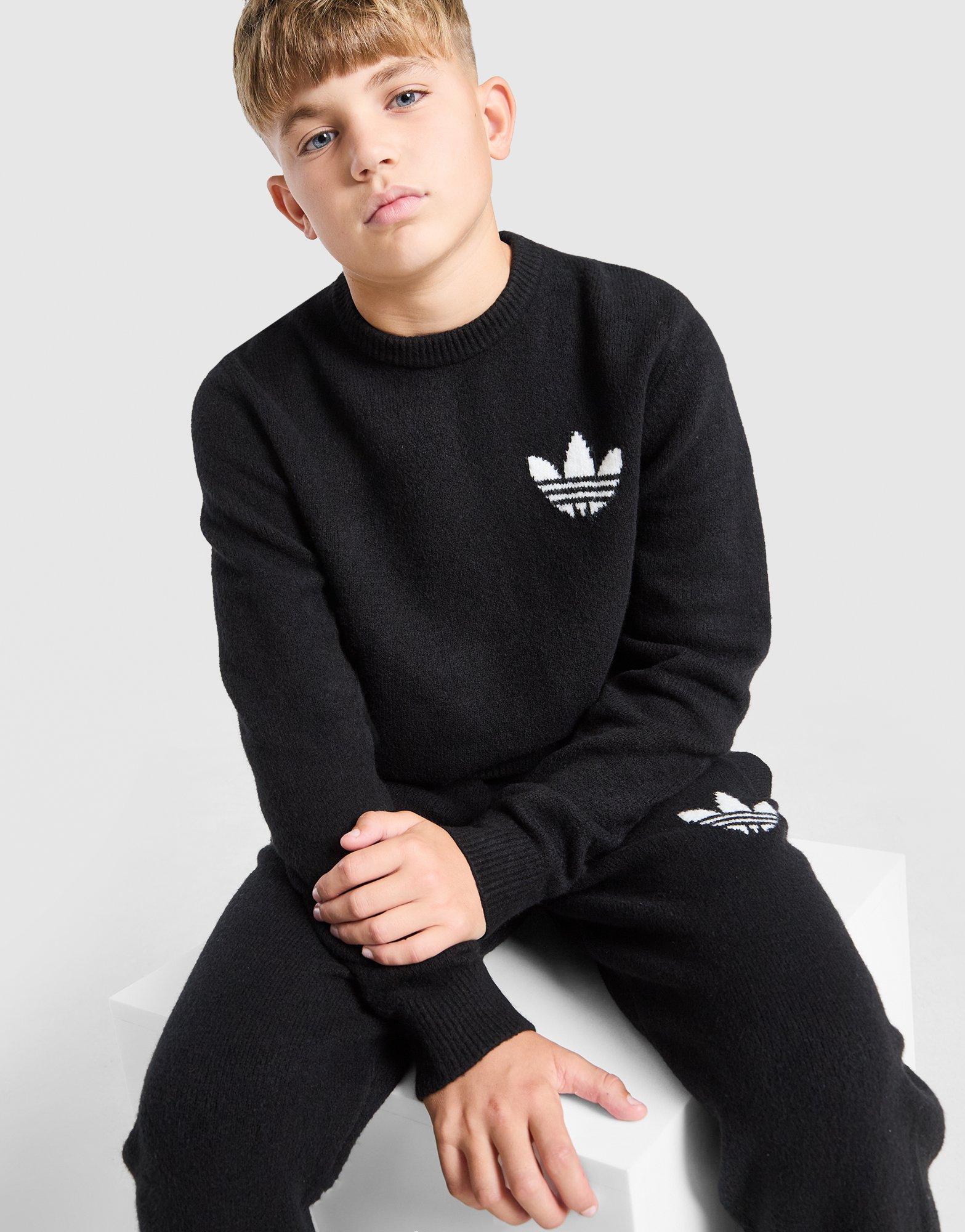 adidas Originals Knit Crew Sweatshirt Junior