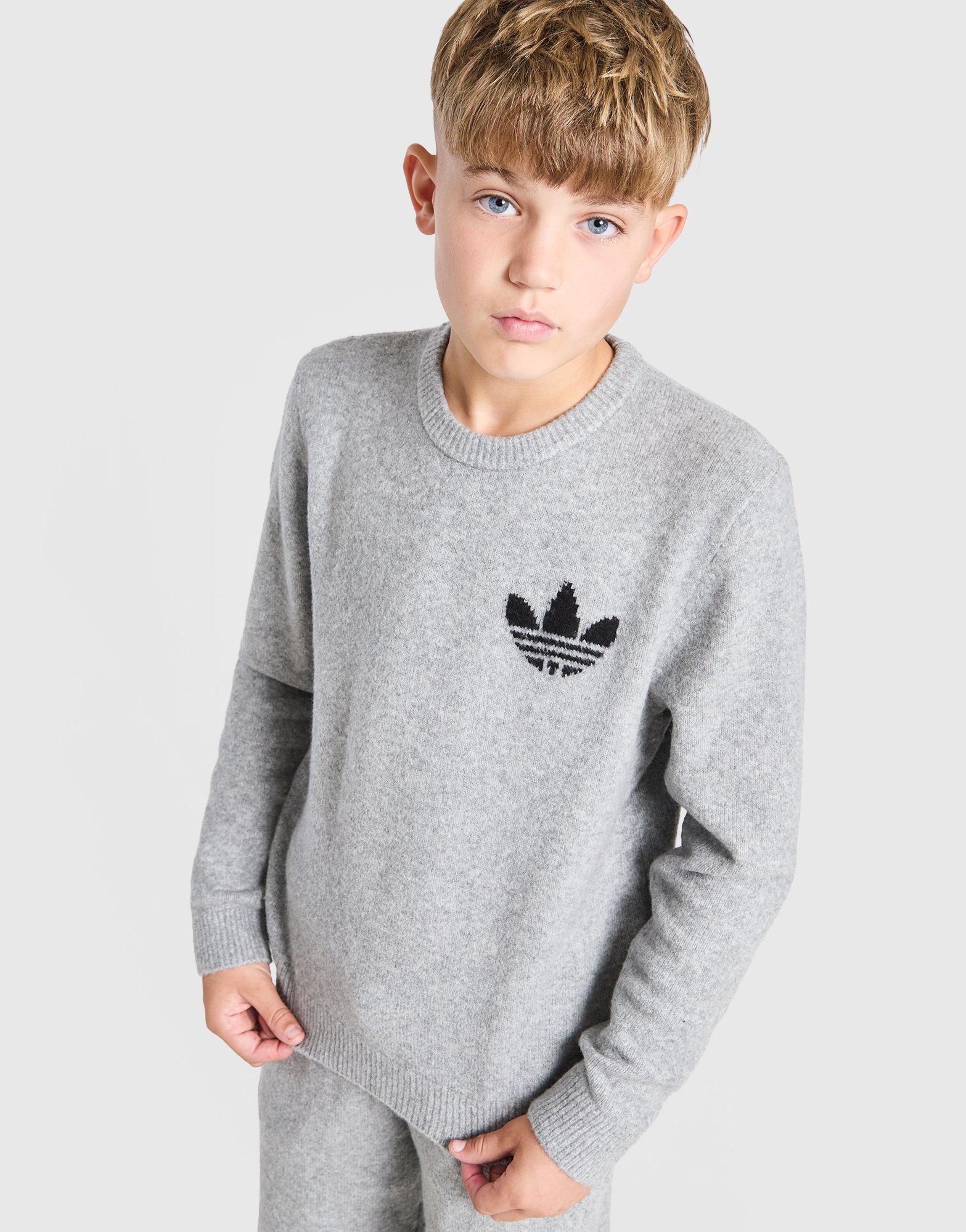 adidas Originals Knit Crew Sweatshirt Junior