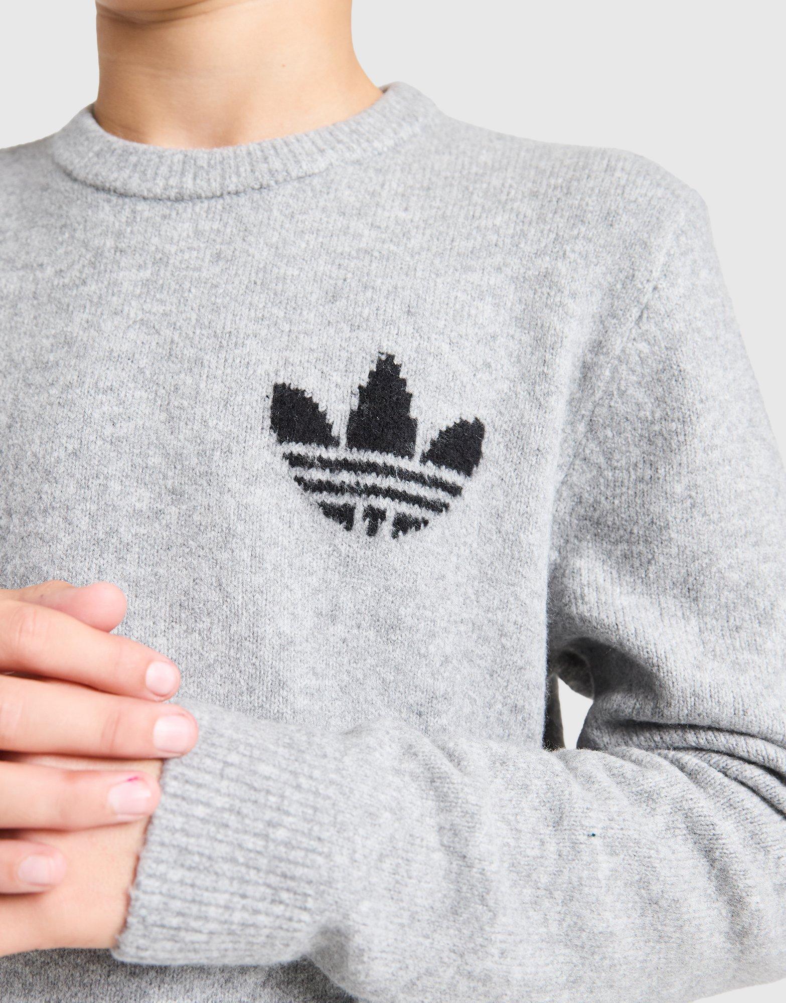 adidas Originals Knit Crew Sweatshirt Junior