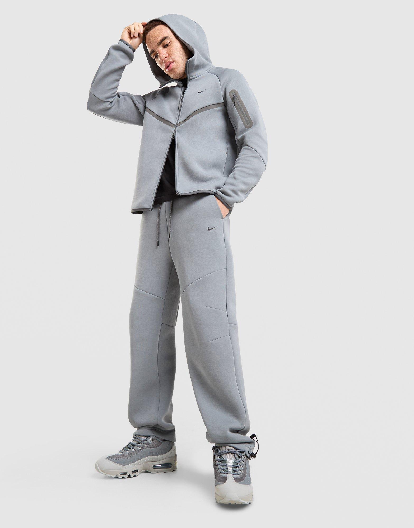 Grey Nike Tech Fleece Reflective Joggers - JD Sports UK