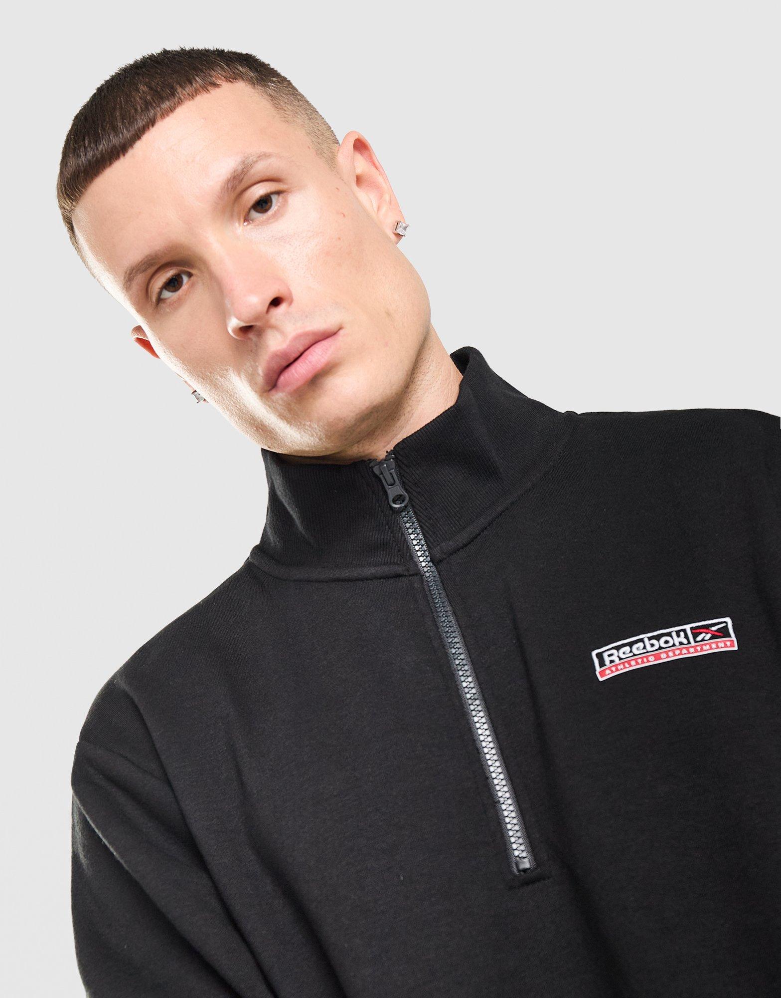Reebok Athletic 1/4 Zip Sweatshirt