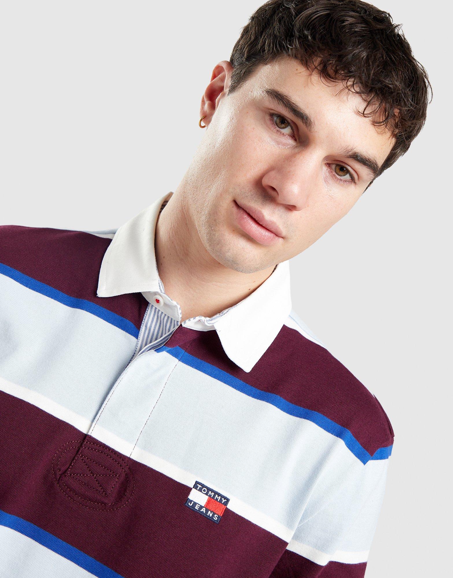 Tommy Jeans Striped Rugby Shirt