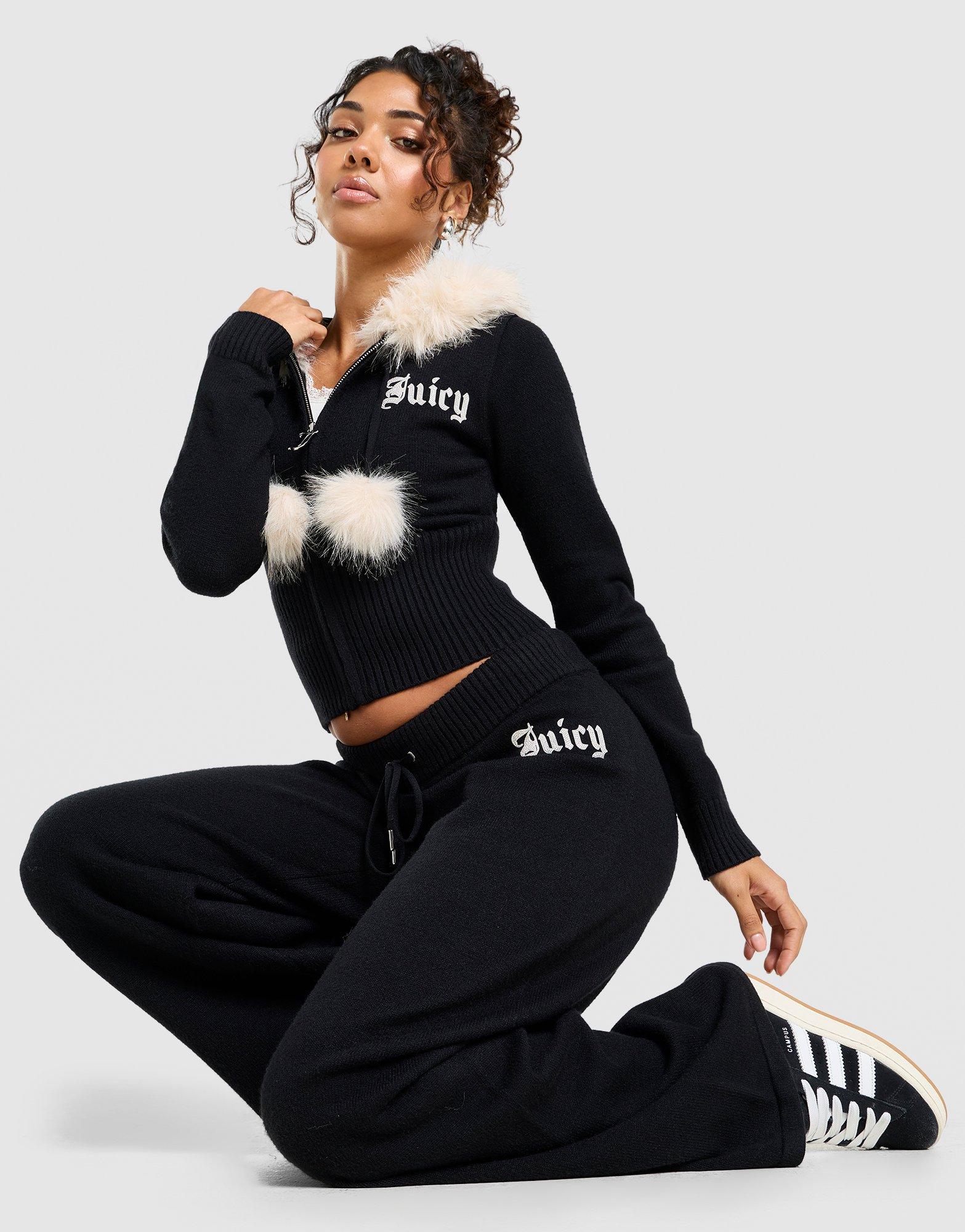 JUICY COUTURE Diamante Knitted Joggers