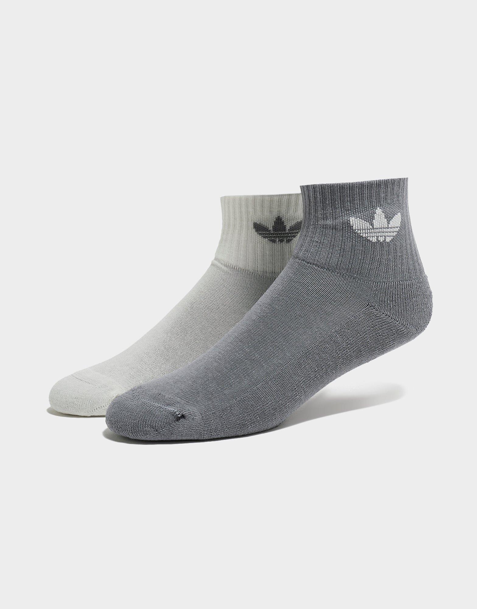 adidas Originals 2 Pack Quarter Socks