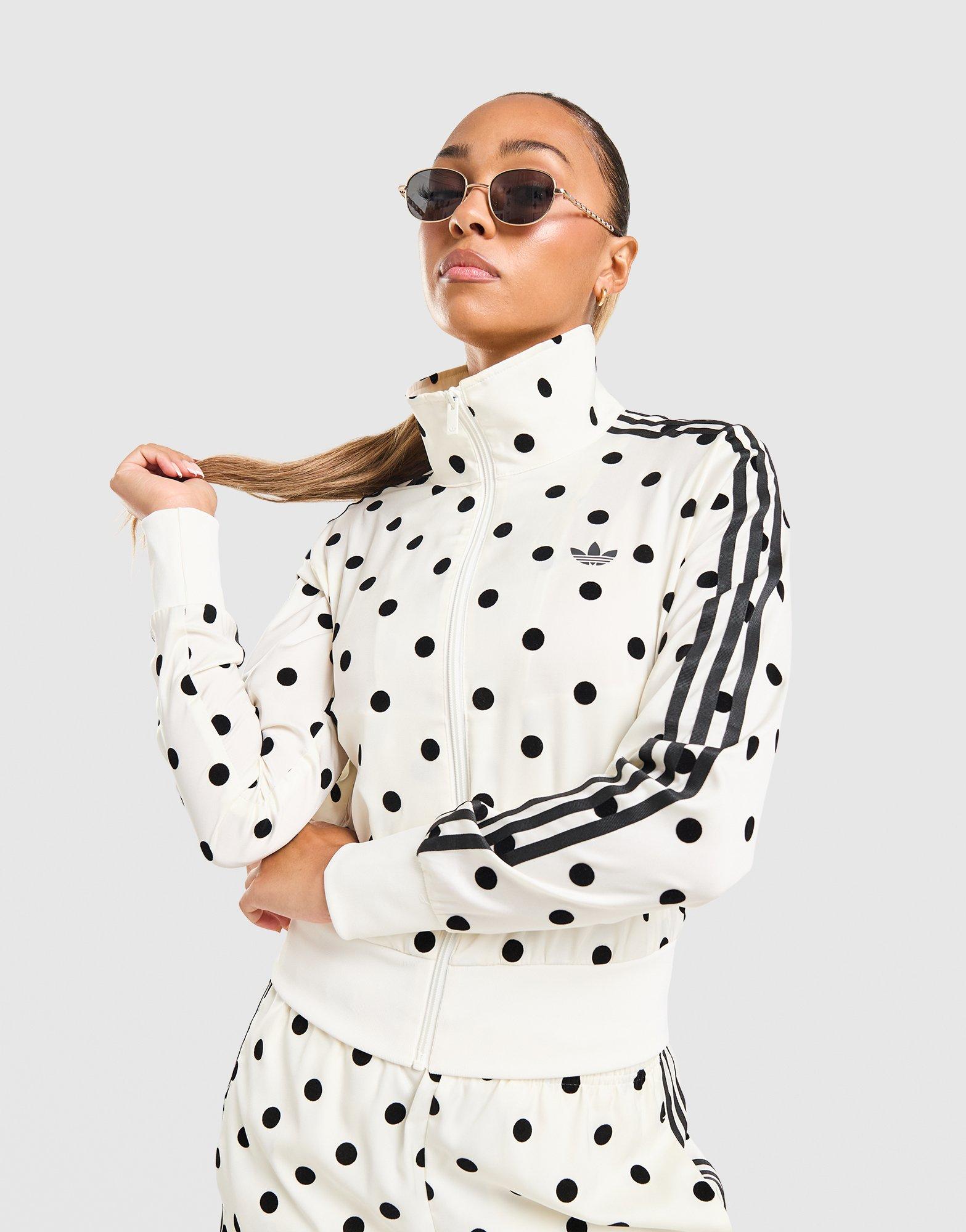 adidas Originals Satin Polka Dots Track Top