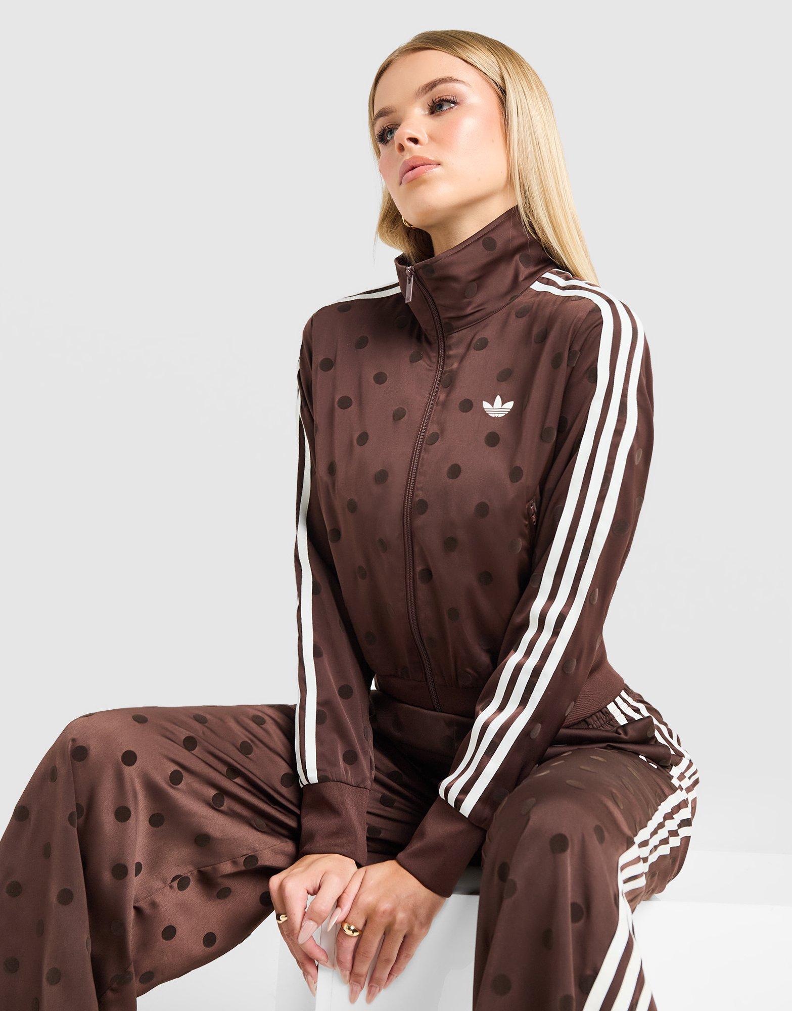 adidas Originals Satin Polka Dots Track Top