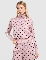 adidas Originals Satin Polka Dots Track Top