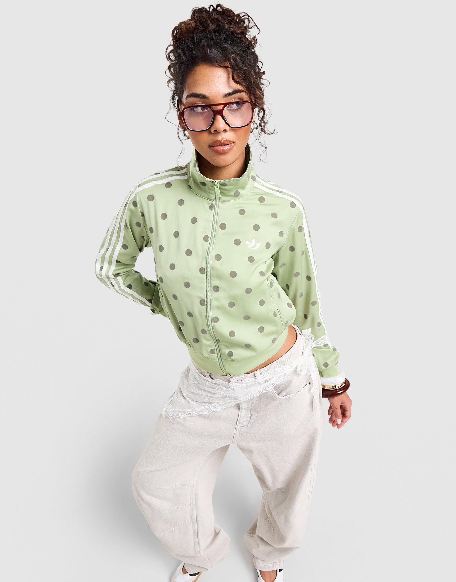 adidas Originals Satin Polka Dots Track Top