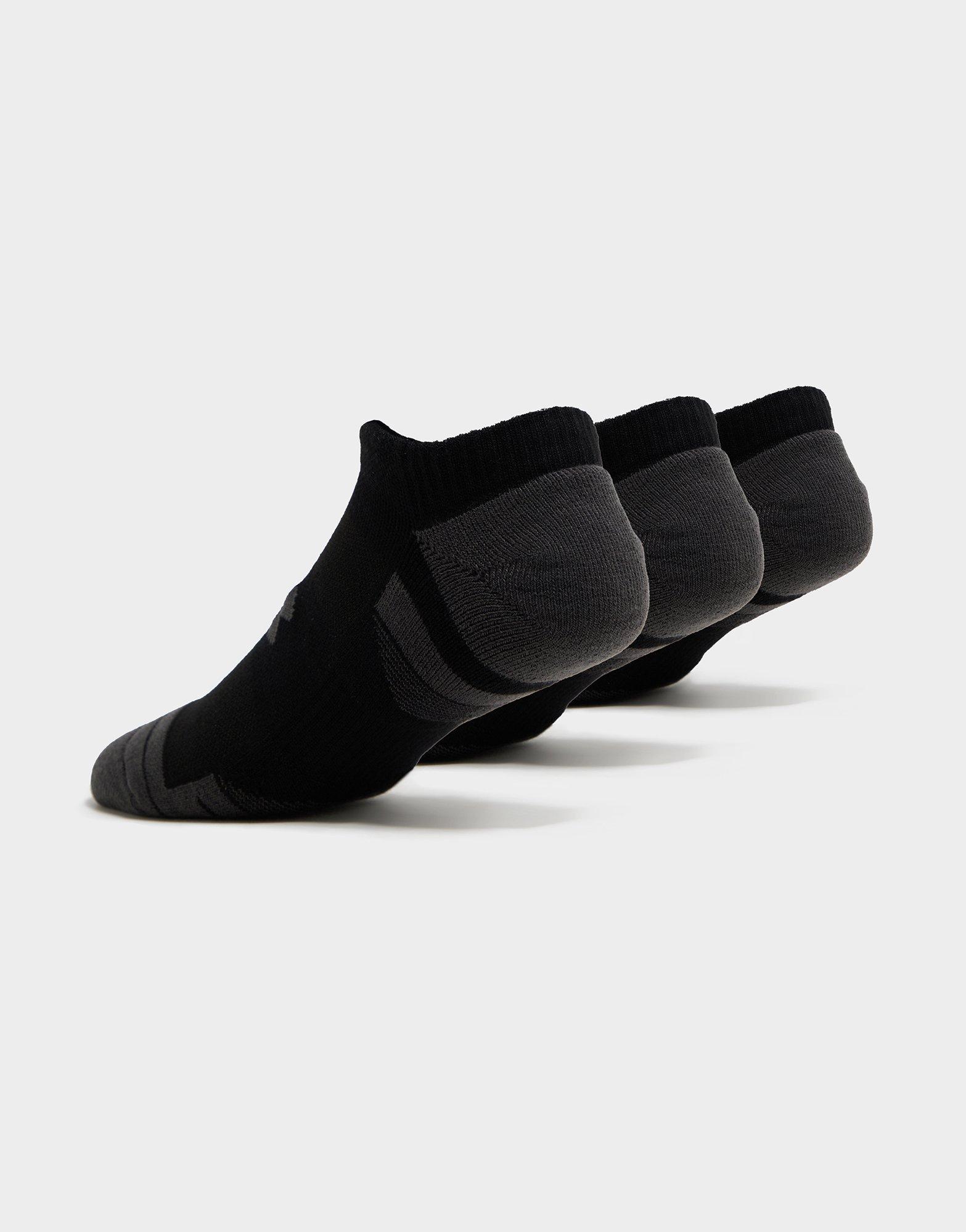 Under Armour 3-Pack HeatGear Tech No Show Socks