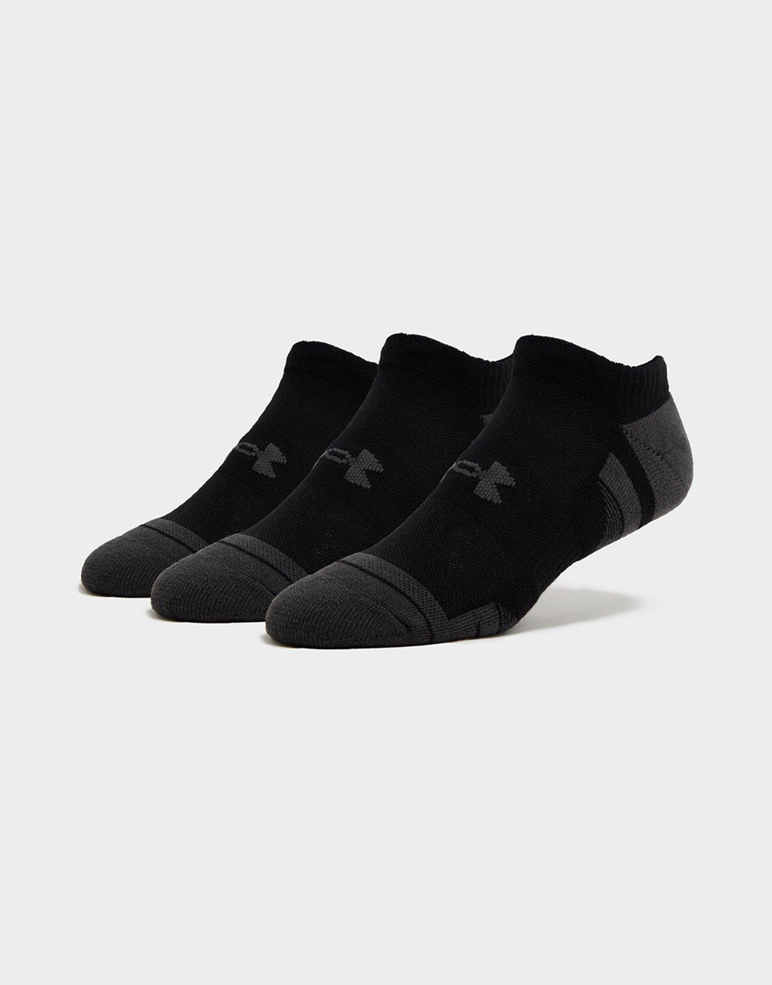Under Armour 3-Pack HeatGear Tech No Show Socks