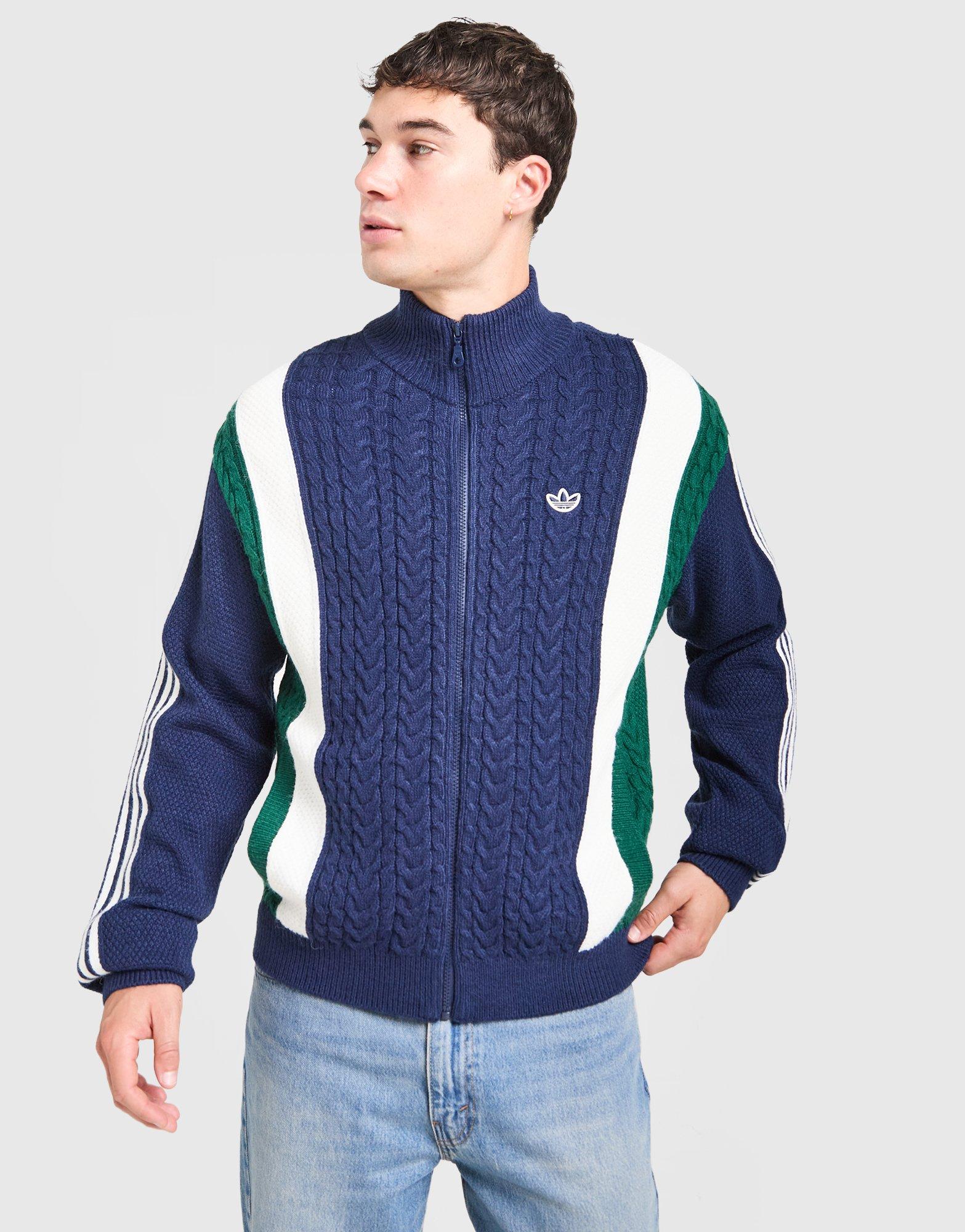 adidas Originals Winter Club Knitted Full Zip Track Top