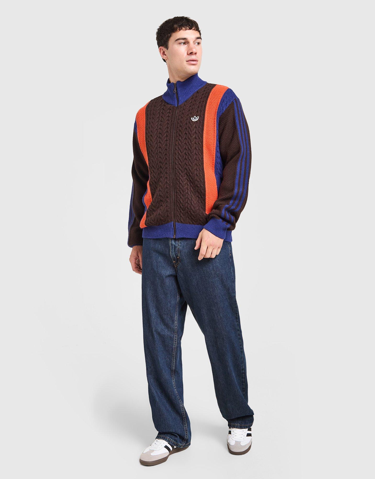 adidas Originals Winter Club Knitted Full Zip Track Top