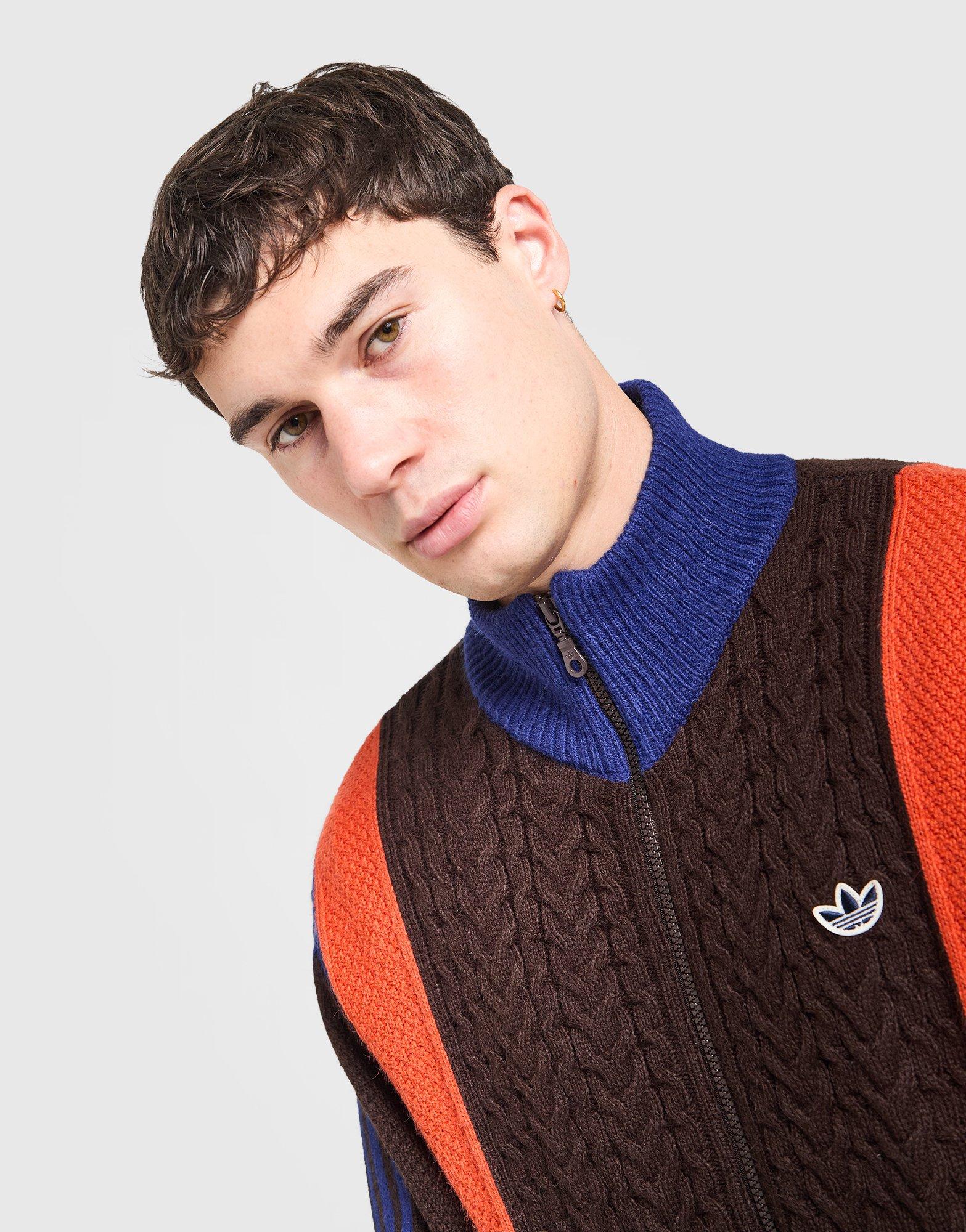 adidas Originals Winter Club Knitted Full Zip Track Top