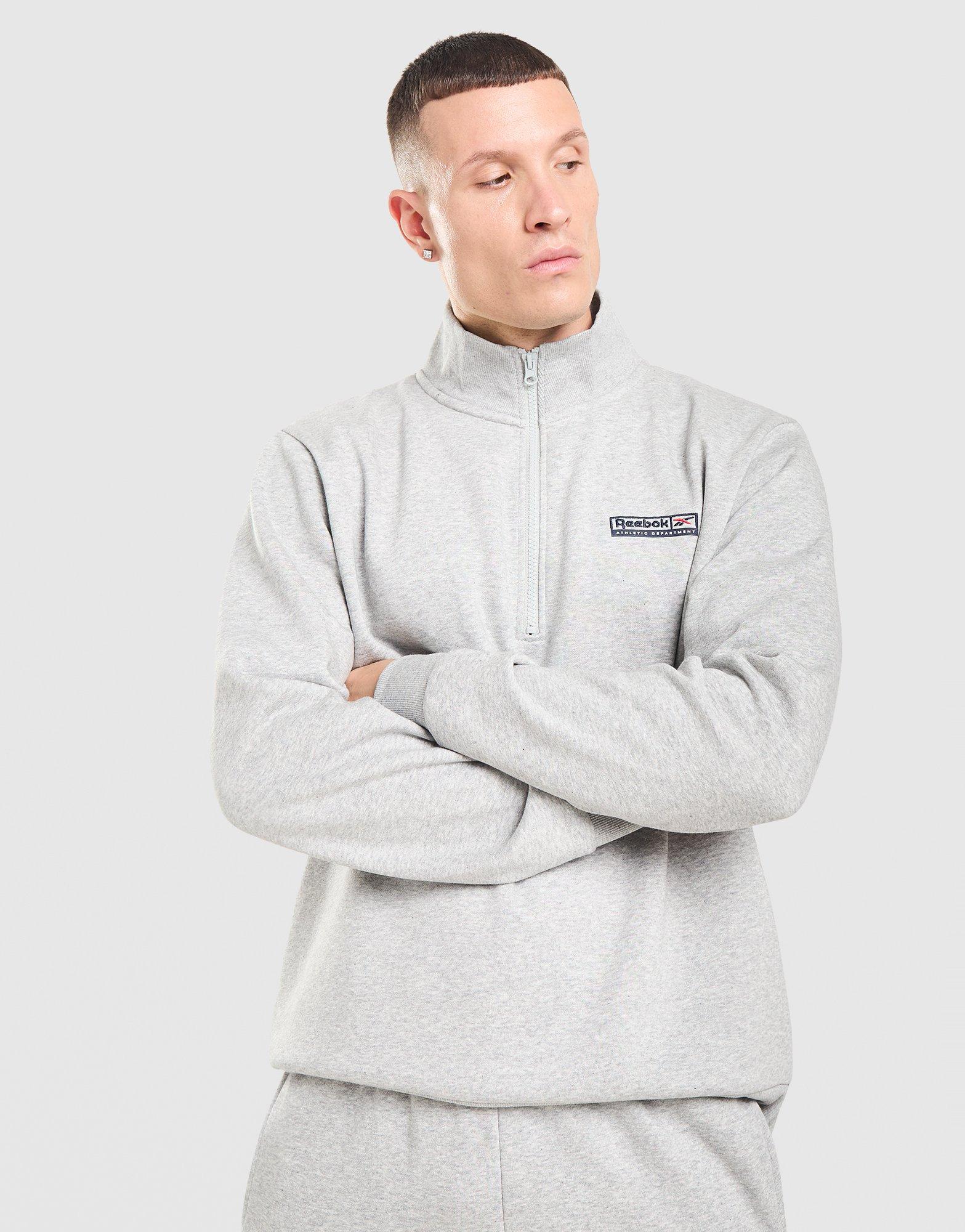 Reebok Athletic 1/4 Zip Sweatshirt