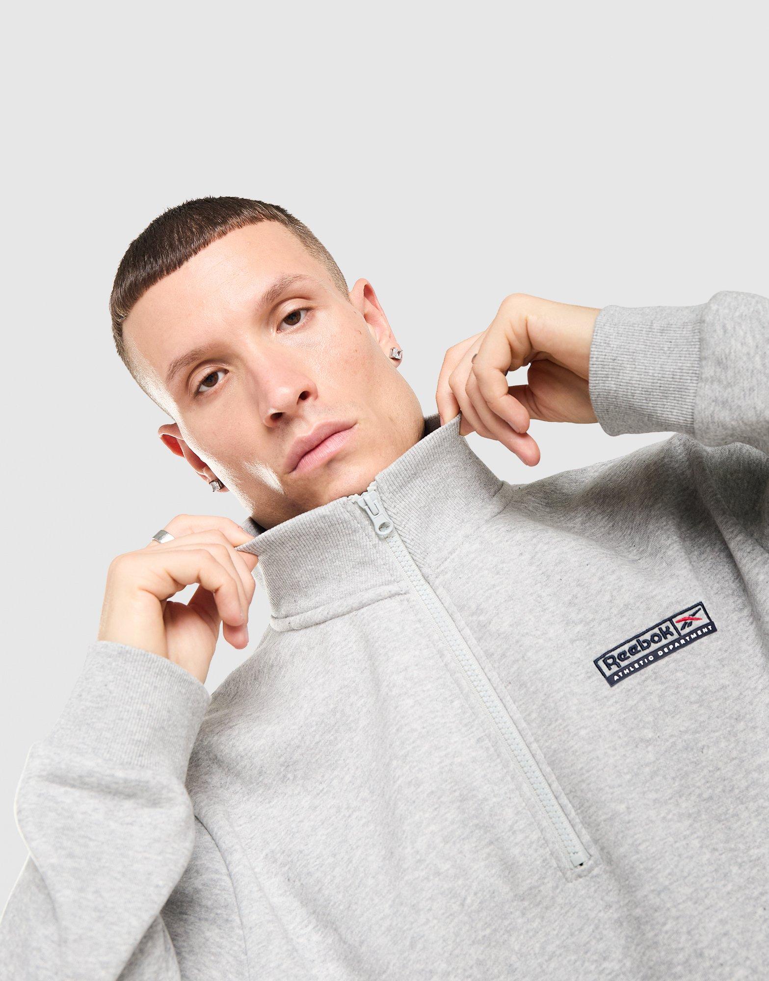 Reebok Athletic 1/4 Zip Sweatshirt