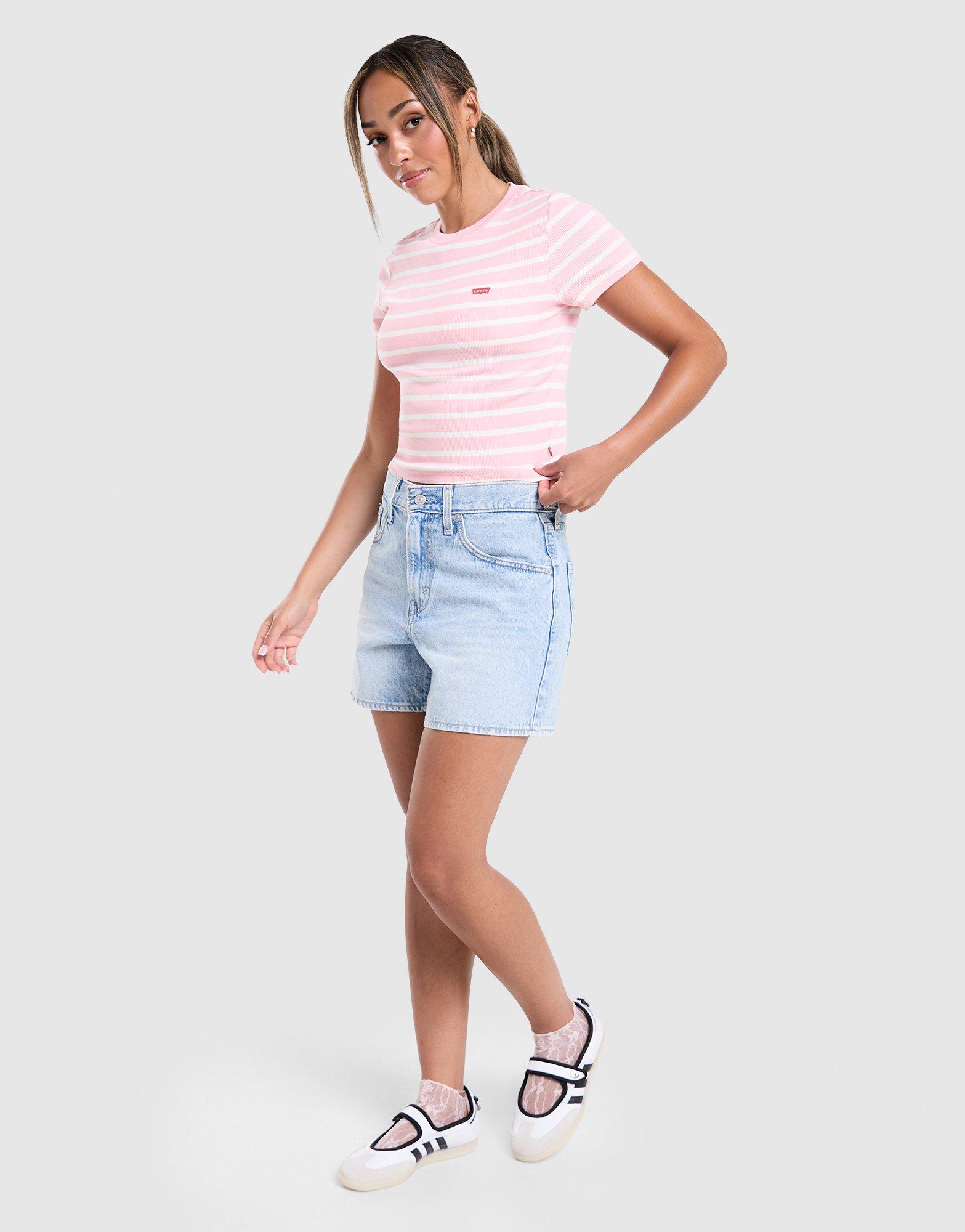 LEVI'S Striped Ribbed T-Shirt