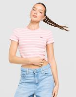 LEVI'S T-shirt Striped Ribbed