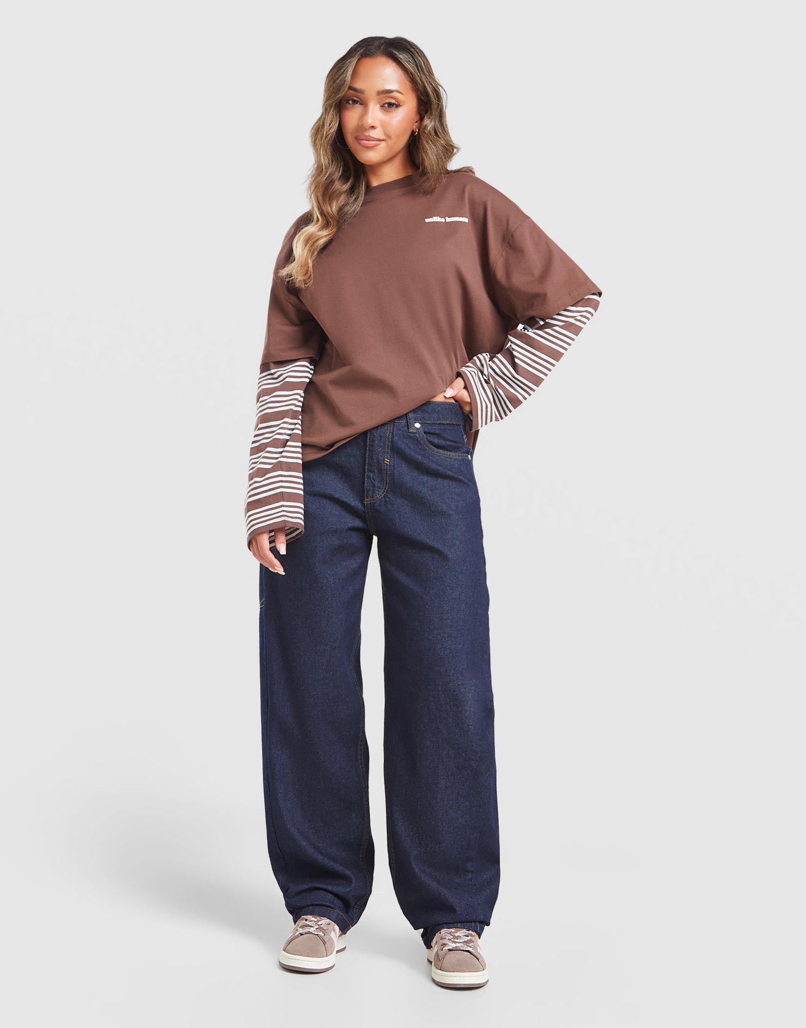 Unlike Humans Barrel Jeans