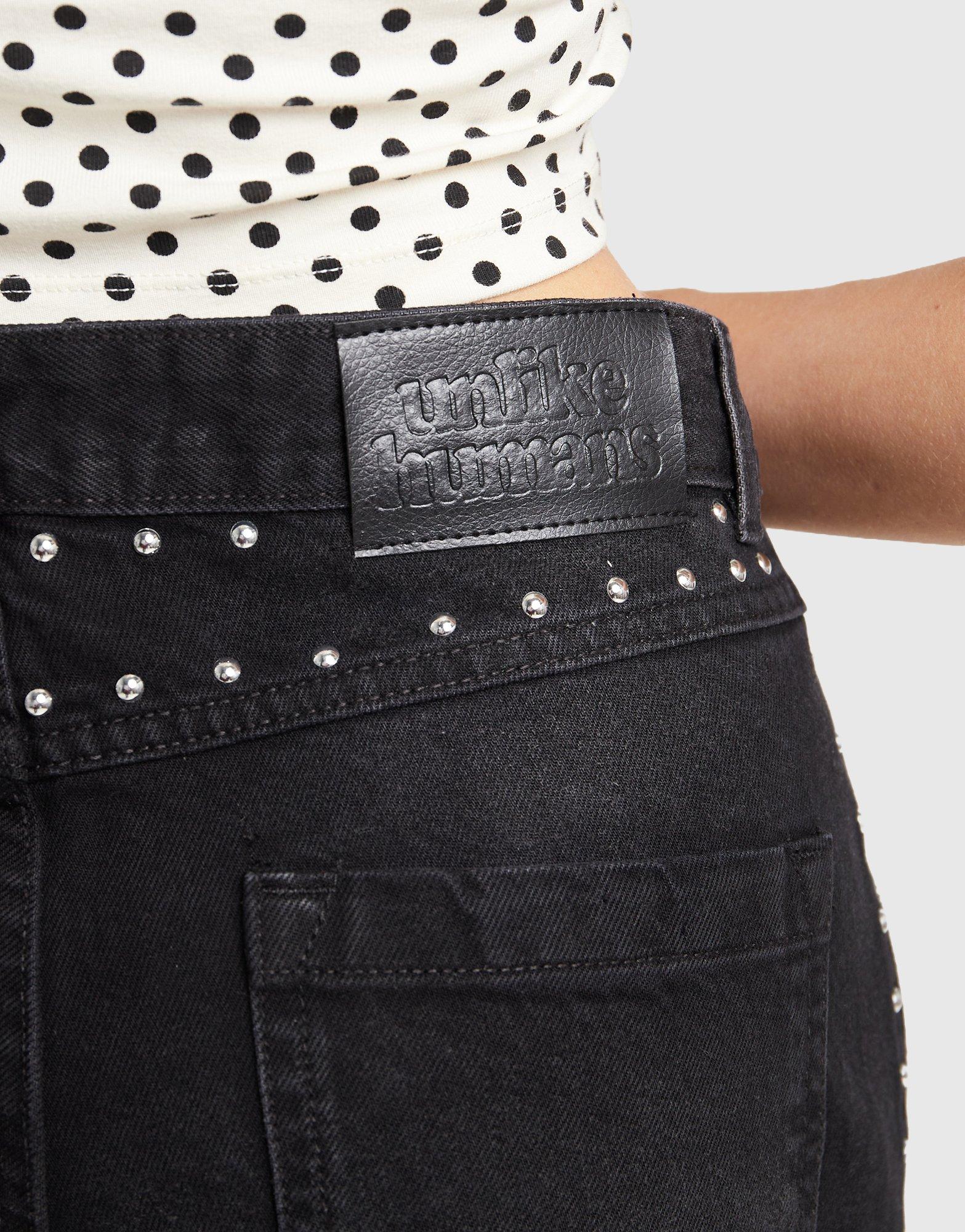 Unlike Humans Studded Jeans