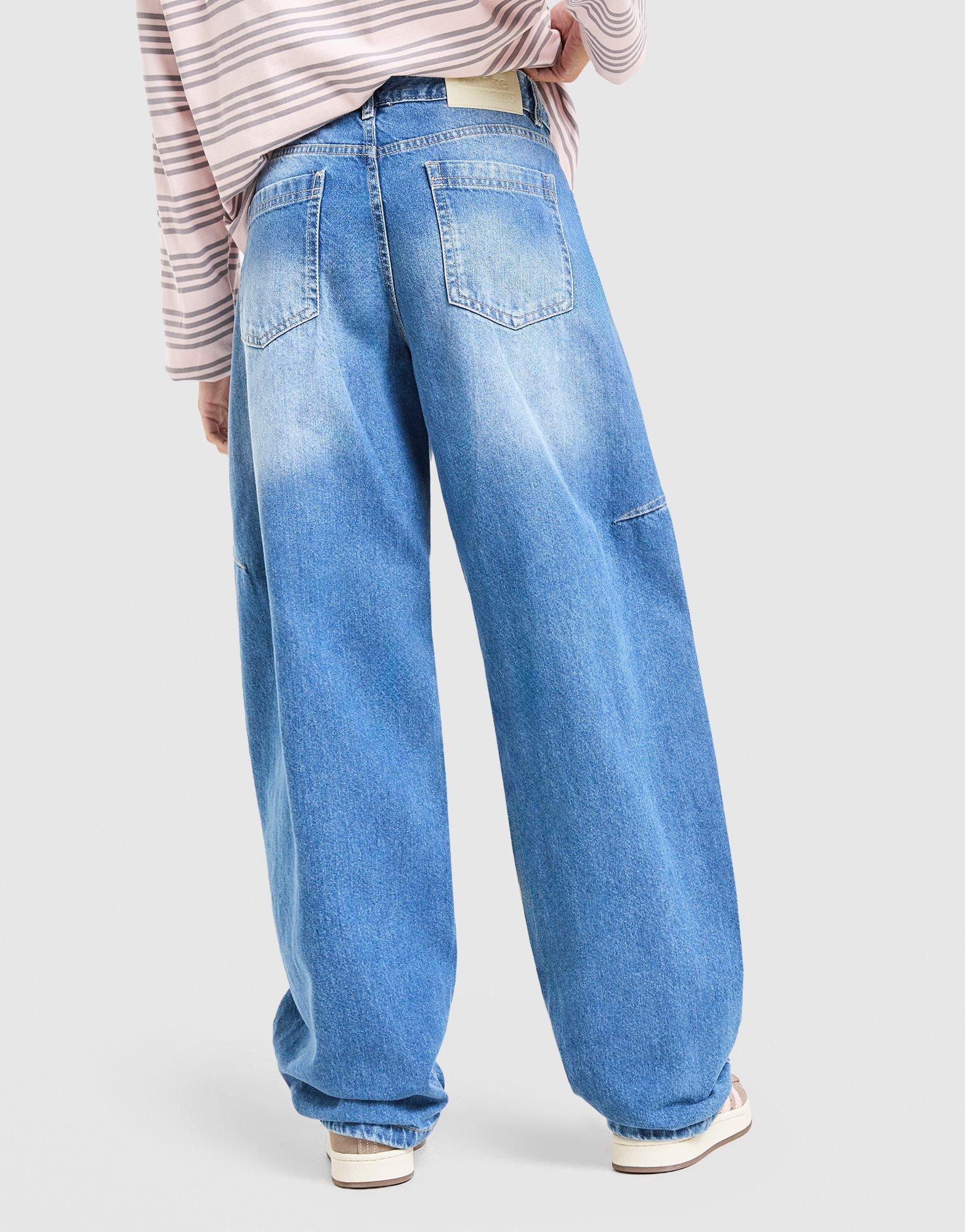 Unlike Humans Barrel Jeans