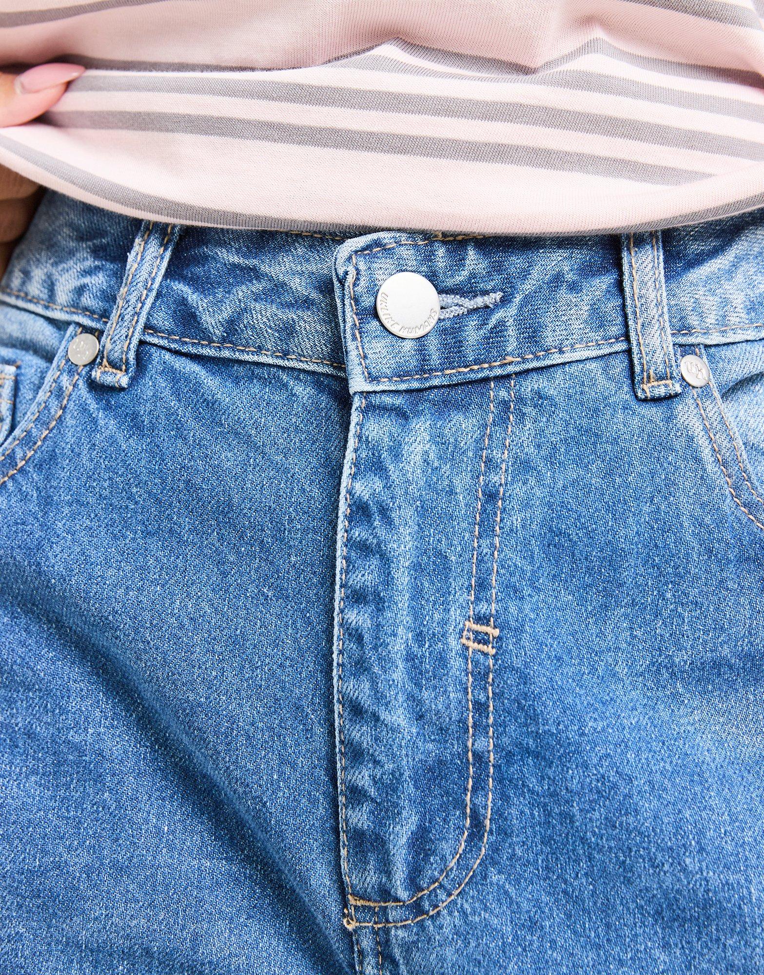 Unlike Humans Barrel Jeans