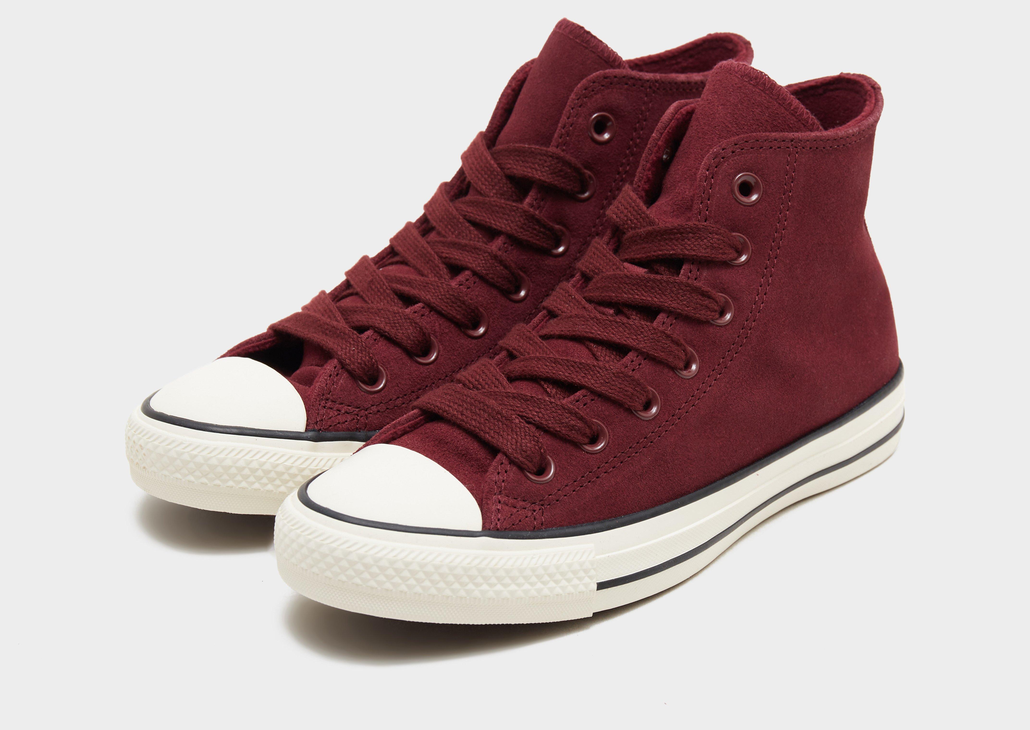 Converse All Star High Suede Femme