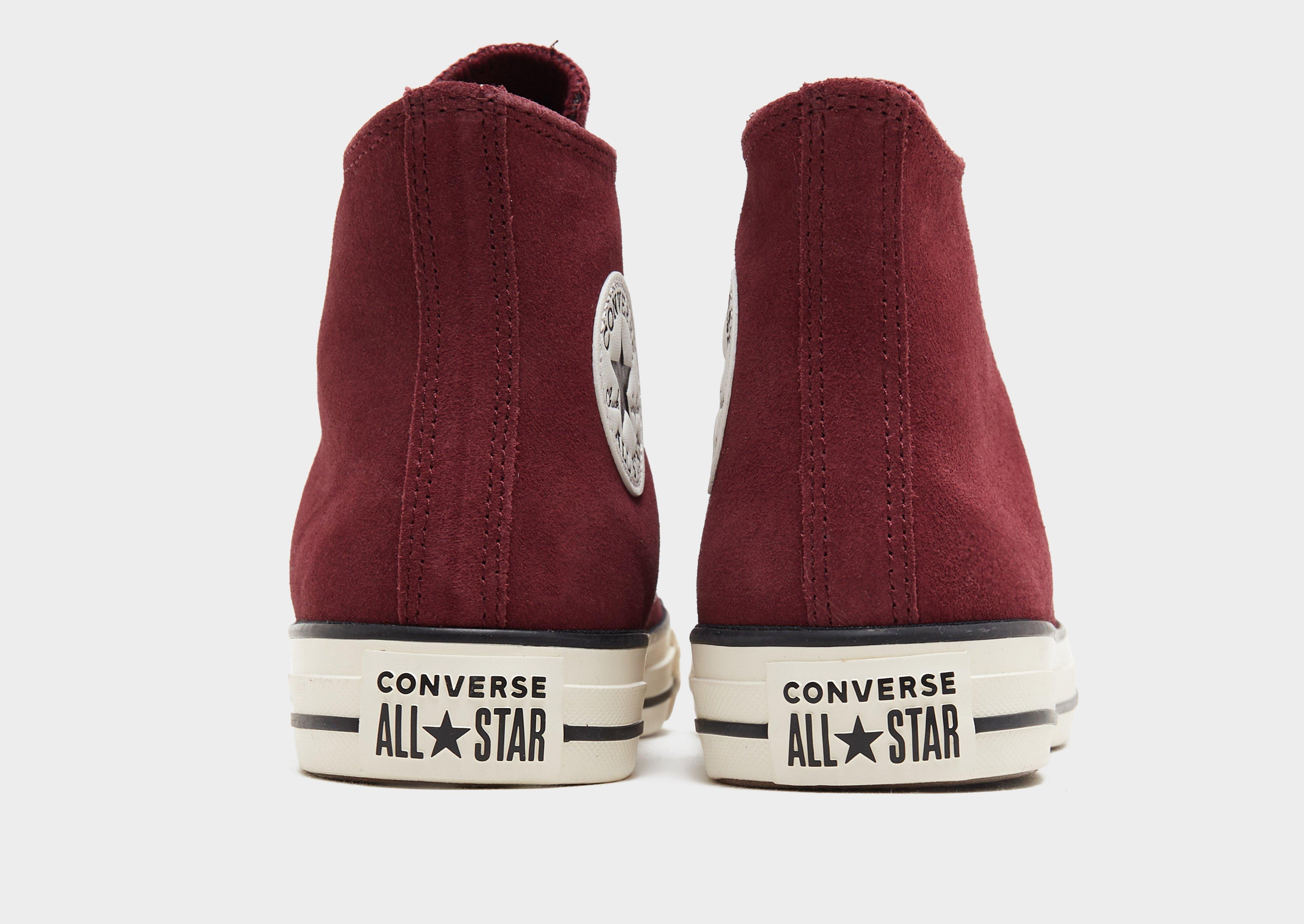 Converse All Star High Suede Femme