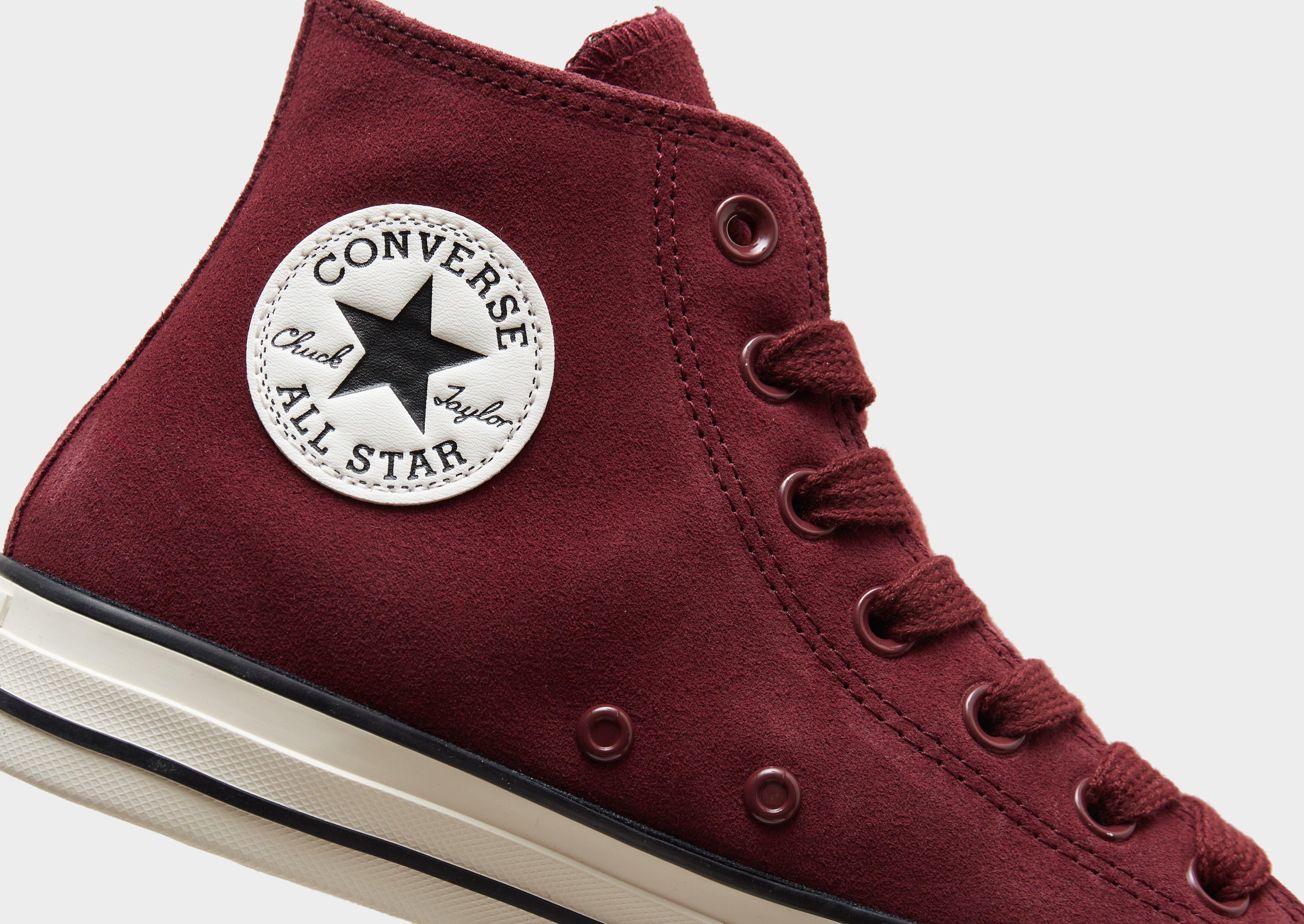 Converse All Star High Suede Femme