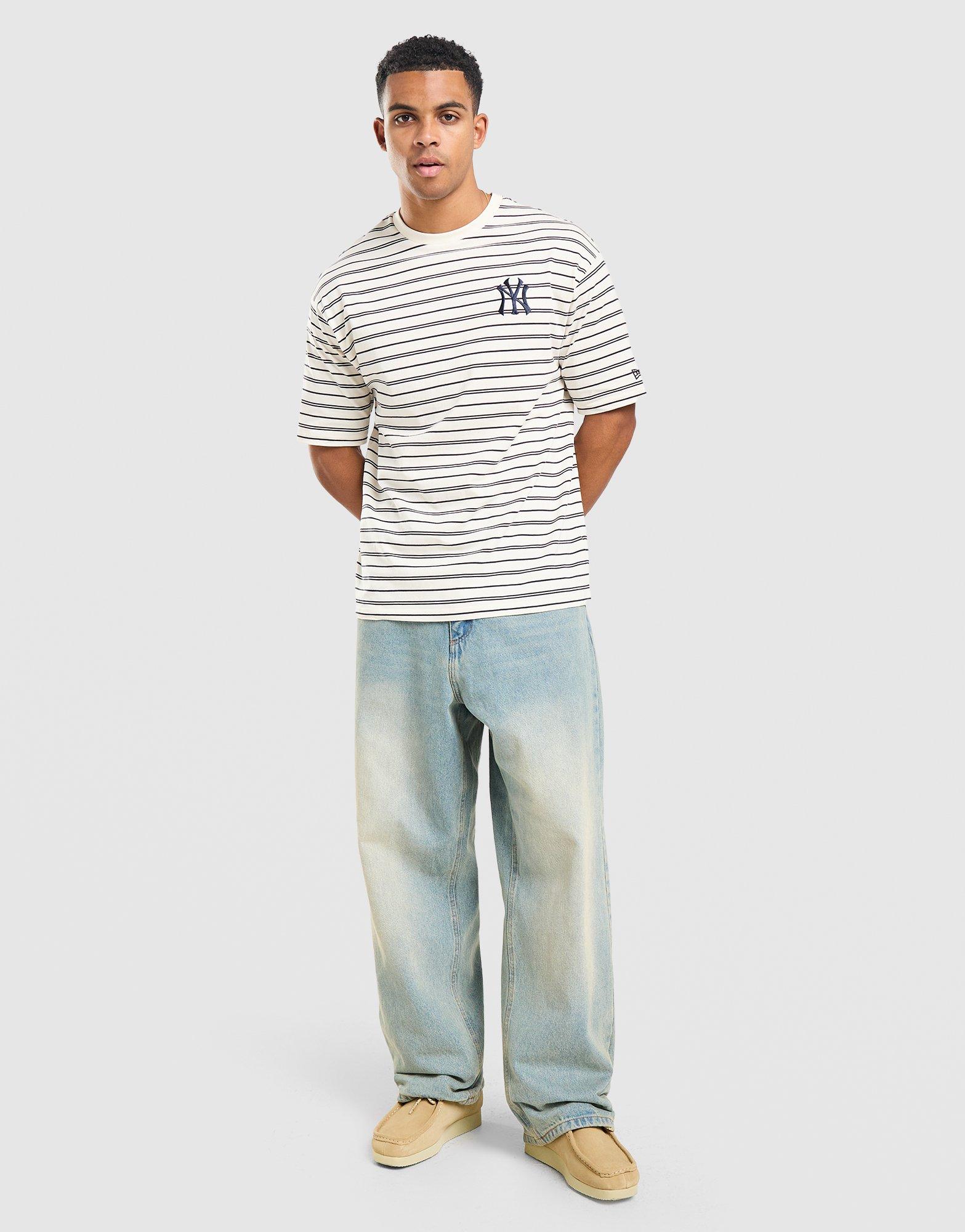 New Era New York Yankees Stripe T-Shirt