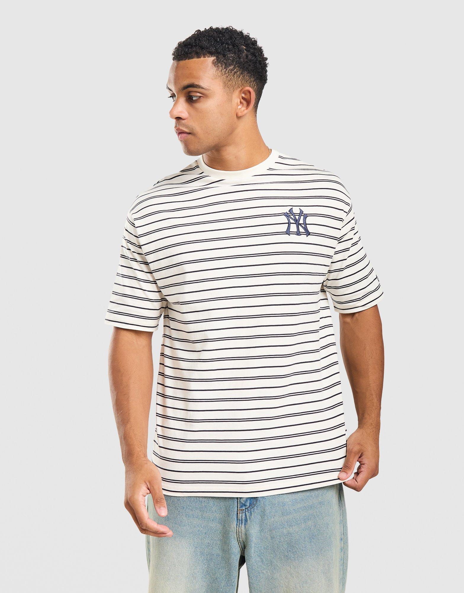 New Era New York Yankees Stripe T-Shirt