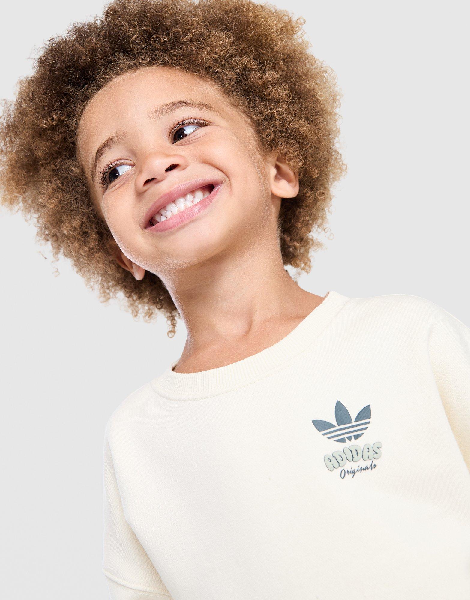 adidas Originals Bubble Graphic Crew Tracksuit Infant