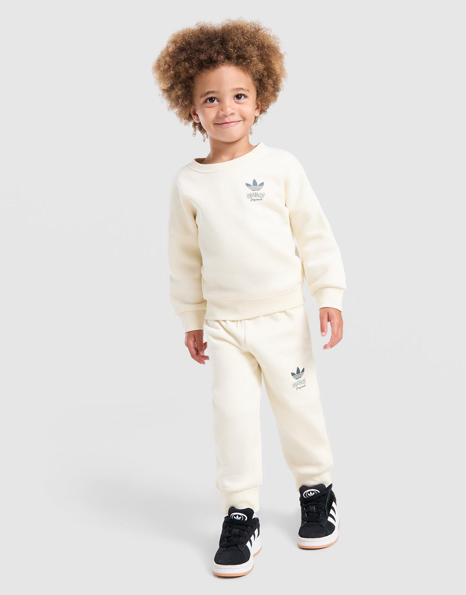adidas Originals Bubble Graphic Crew Tracksuit Infant