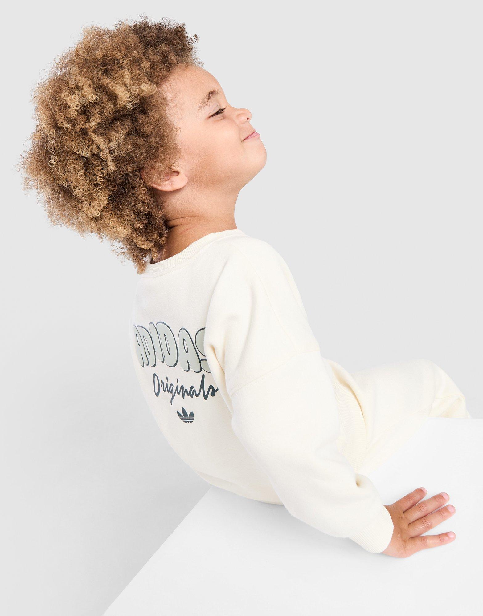 adidas Originals Bubble Graphic Crew Tracksuit Infant