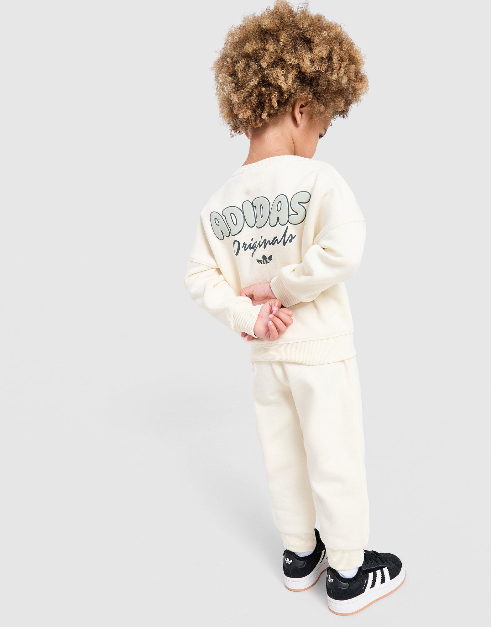 adidas Originals Bubble Graphic Crew Tracksuit Infant