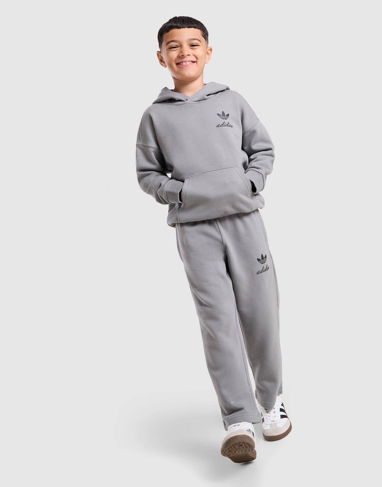 adidas Originals Ensemble de survêtement Script Wide Leg Enfant