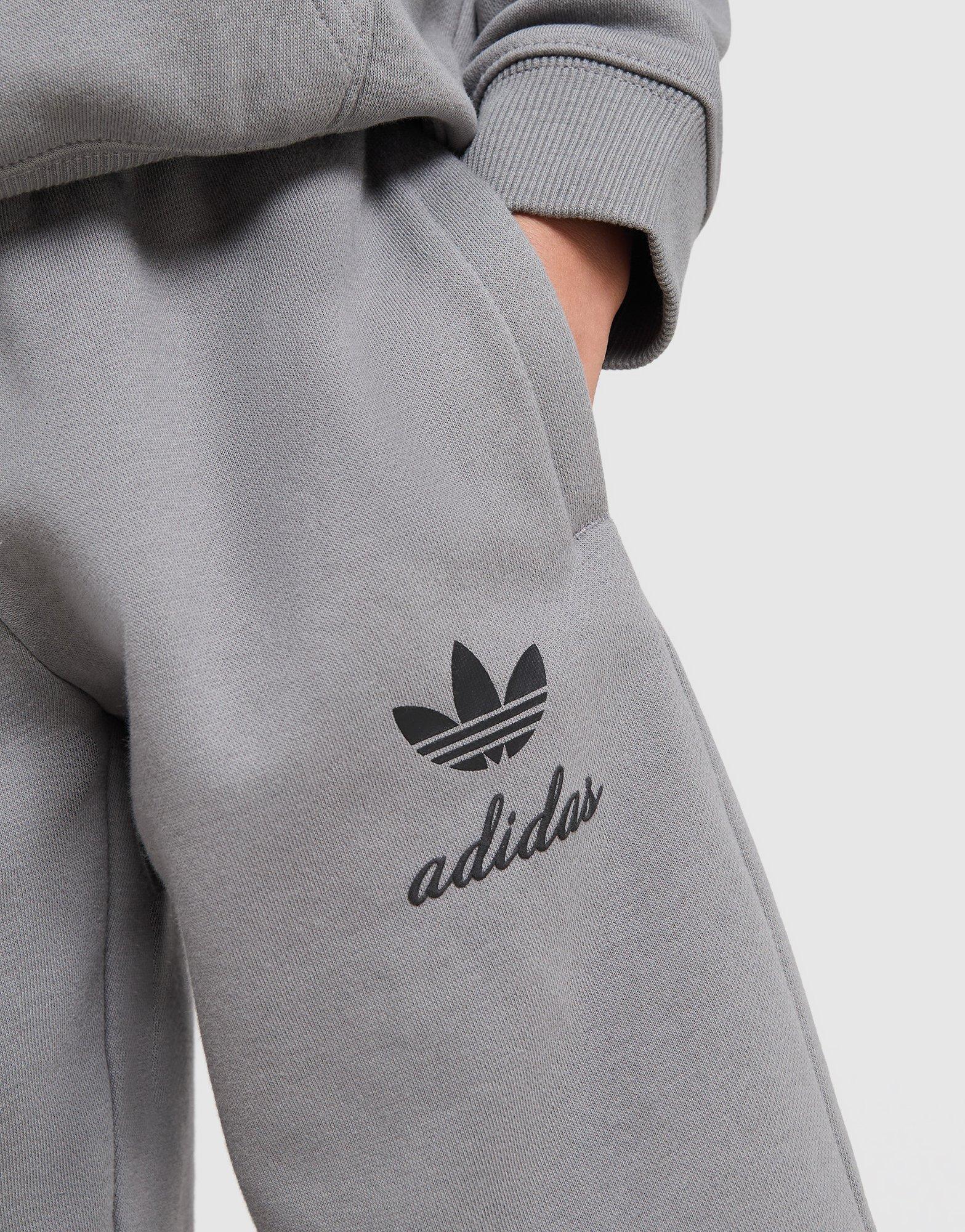 adidas Originals Ensemble de survêtement Script Wide Leg Enfant
