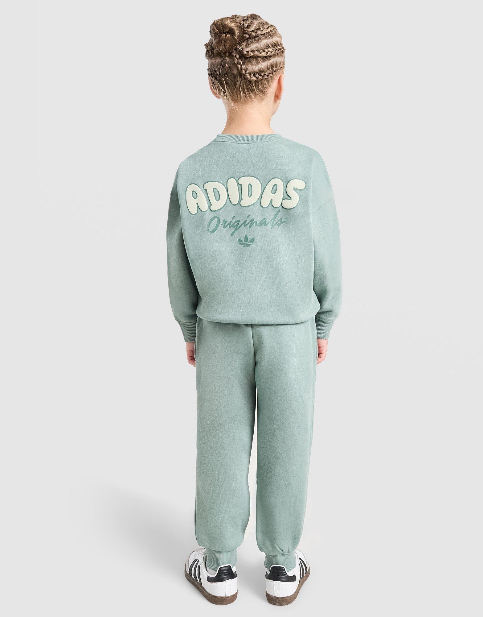 adidas Originals Bubble Crew Tracksuit Children